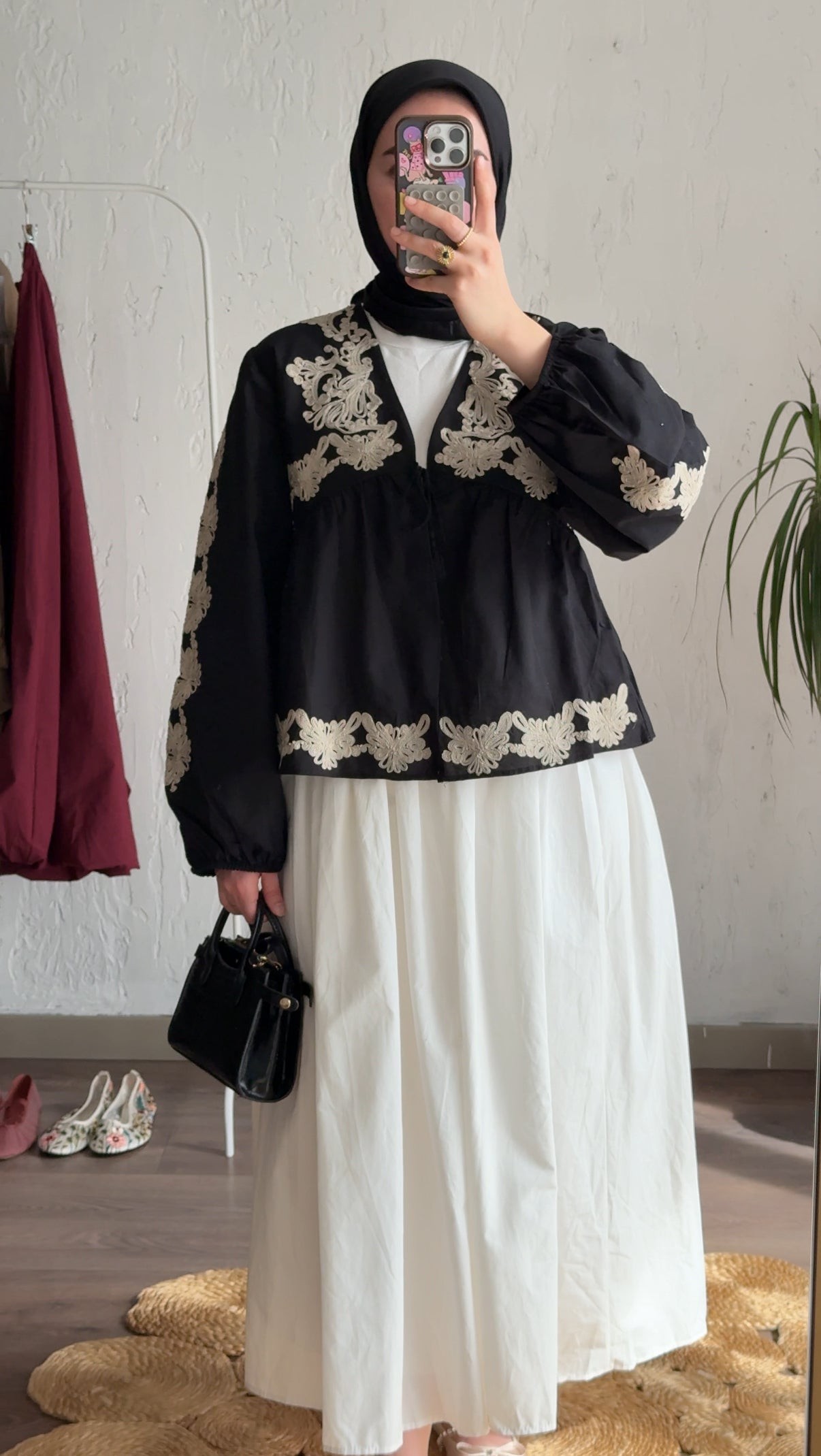 Nakışlı Kimono