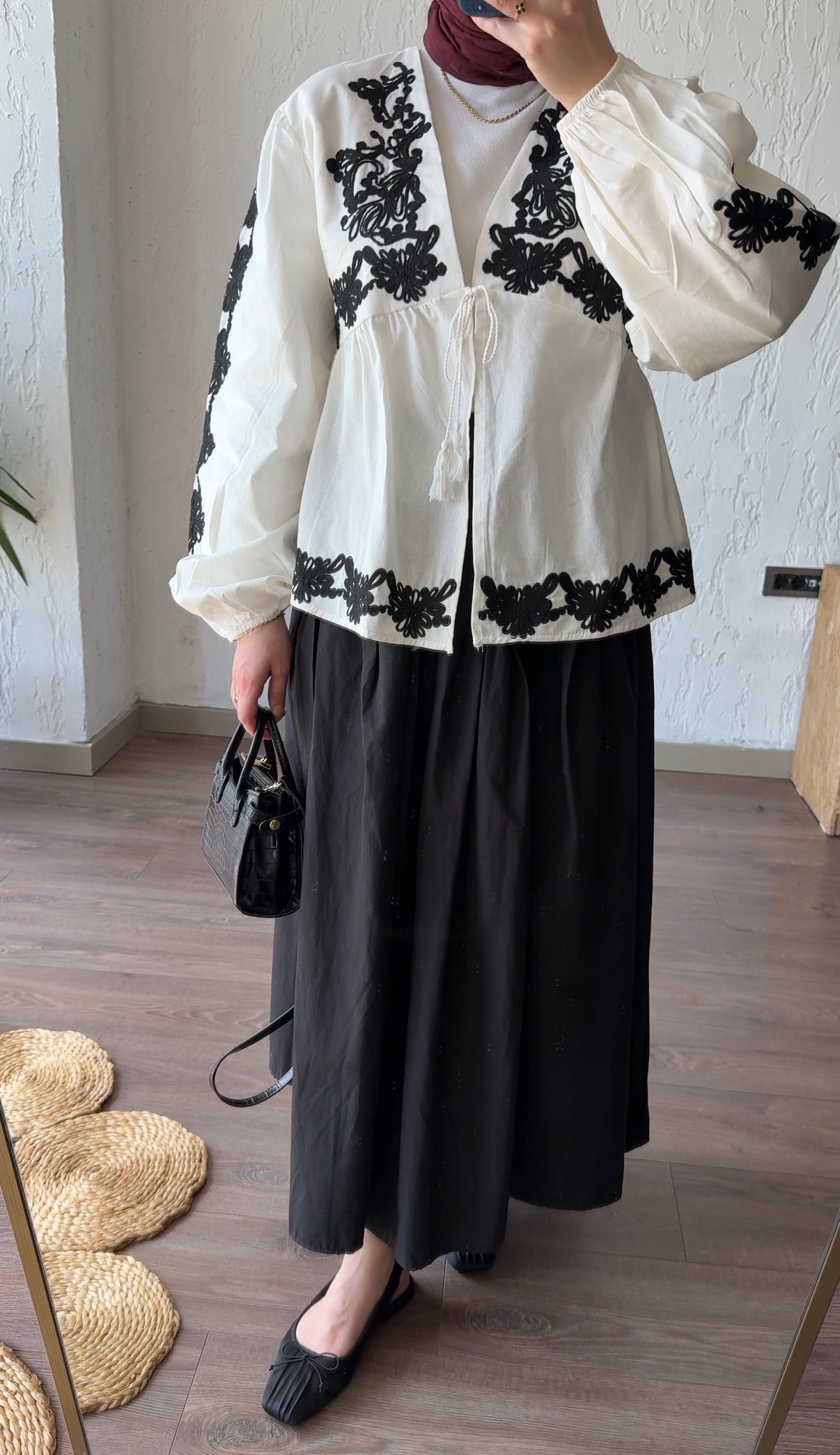 Nakışlı Kimono