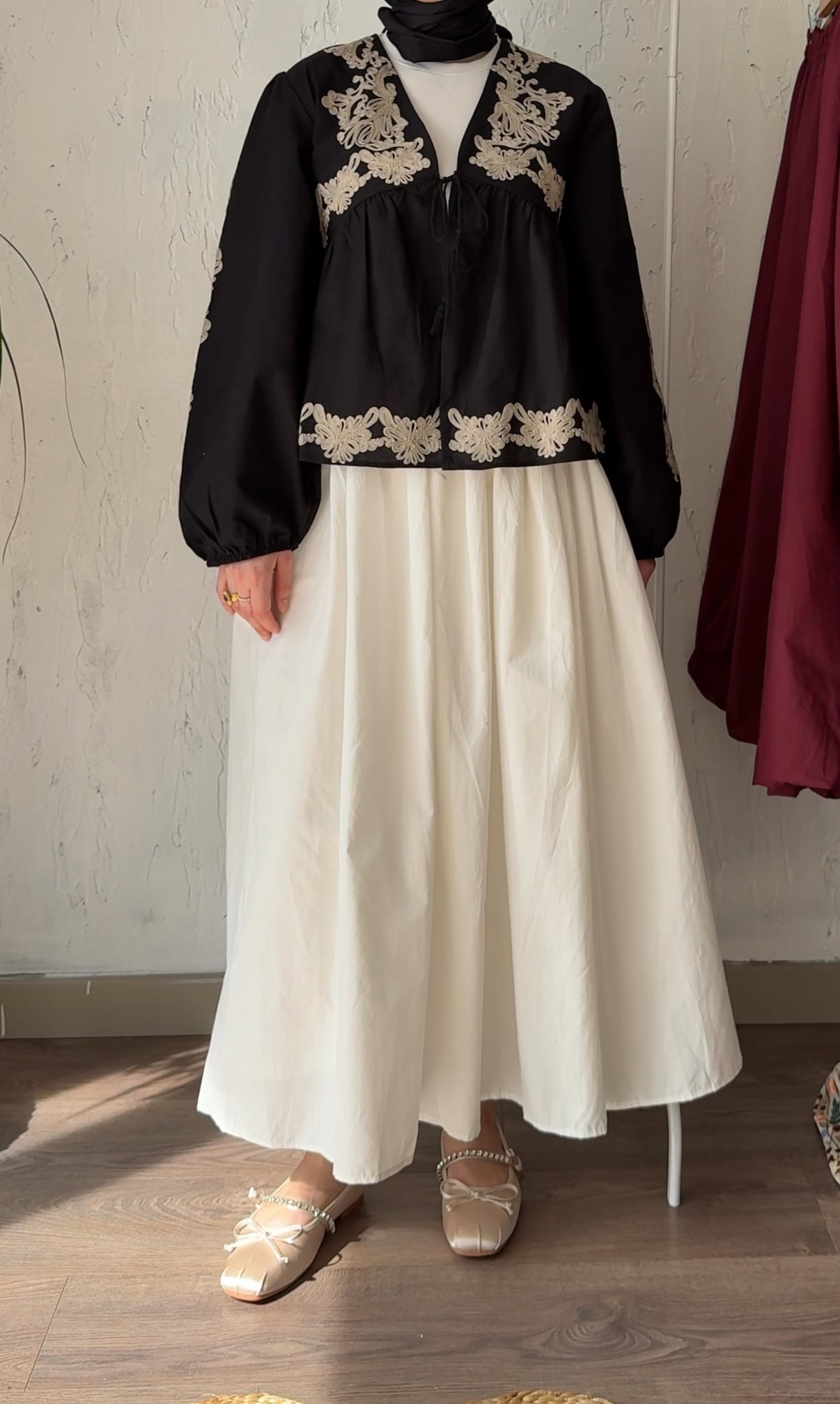 Nakışlı Kimono