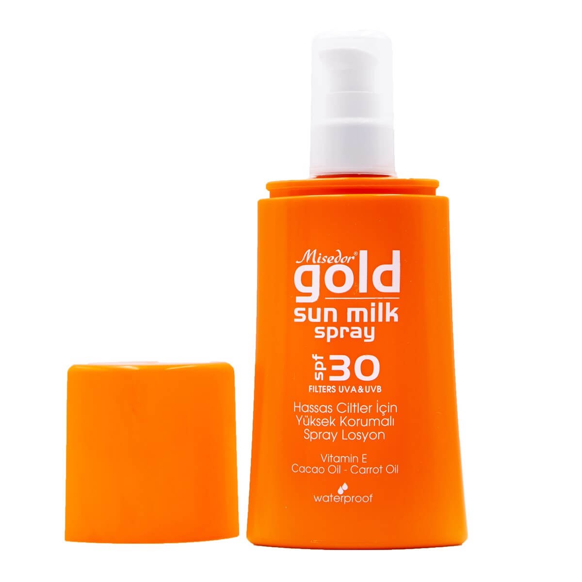 Misedor Gold Natural Güneş Kremi 30 spf 200 ml