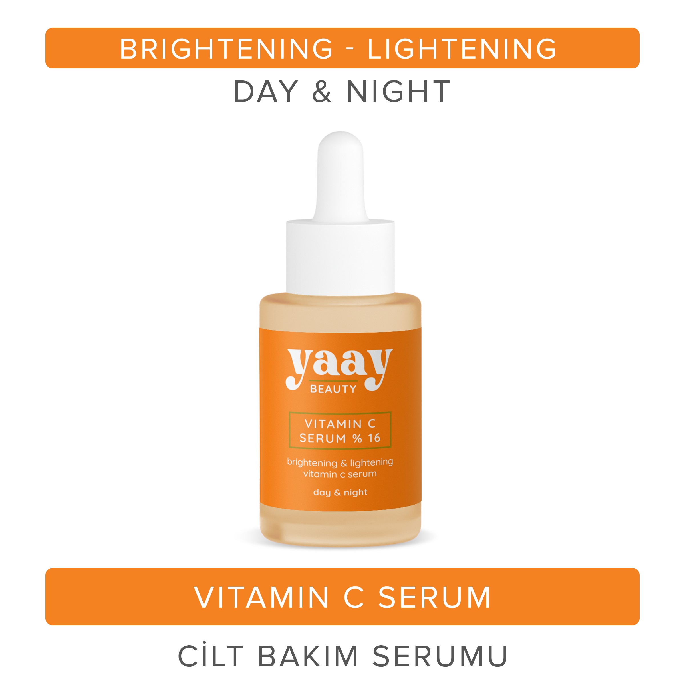 Yaay Beauty %16 Vitamin C Serum 30 ml