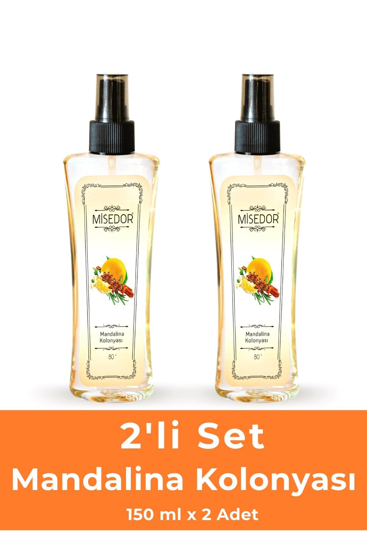 Misedor 2'li Set Mandalina Kolonyası 150 ml