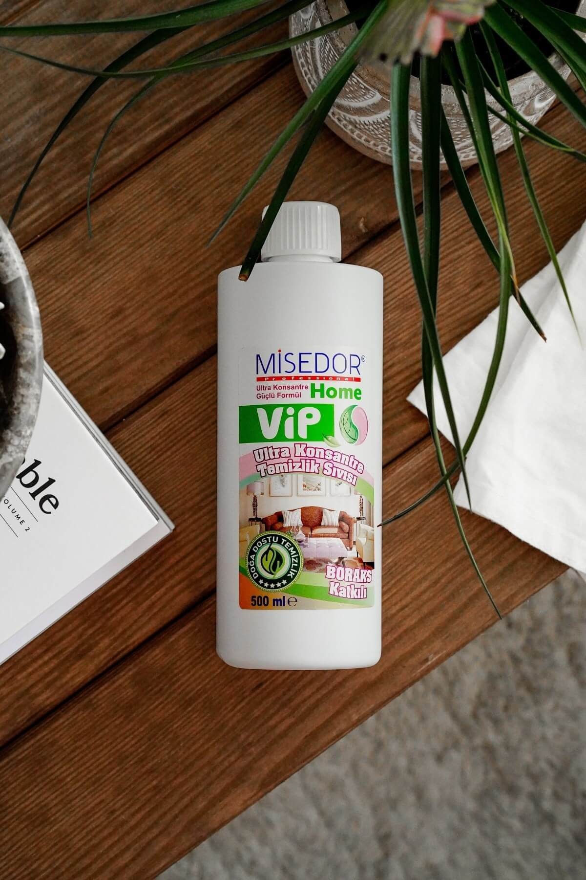 Misedor 3'lü Set Vip Doğal Genel Temizlik Sıvısı 500 ml