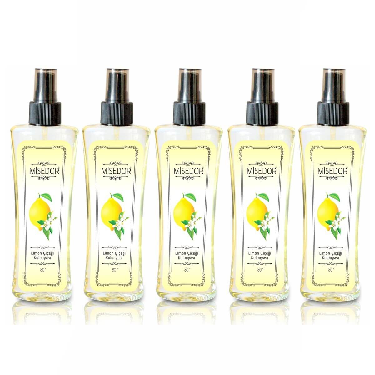 Misedor 5'li Set Limon Kolonyası 150 ml