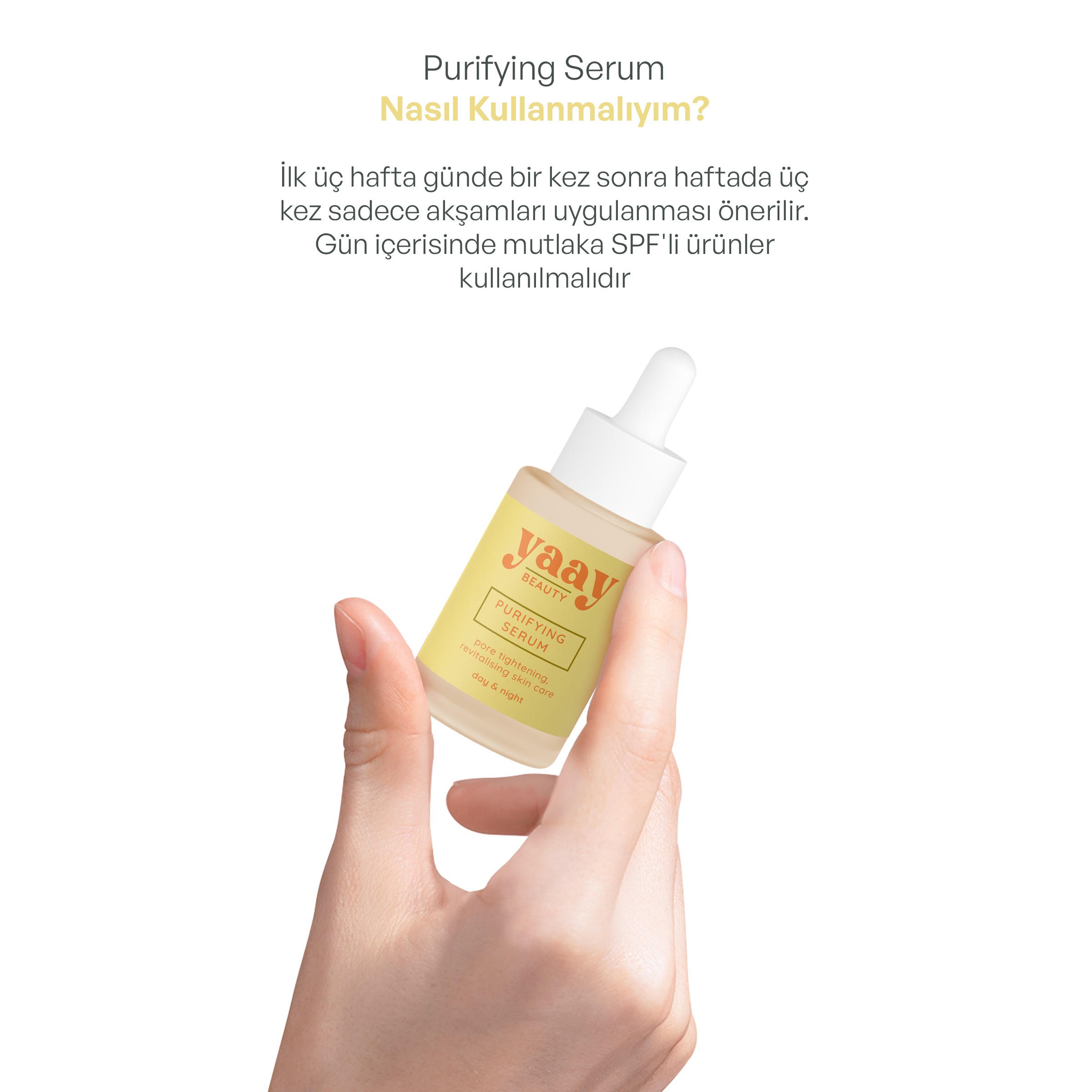 Yaay Beauty Purifying Arındırıcı Serum 30 ml