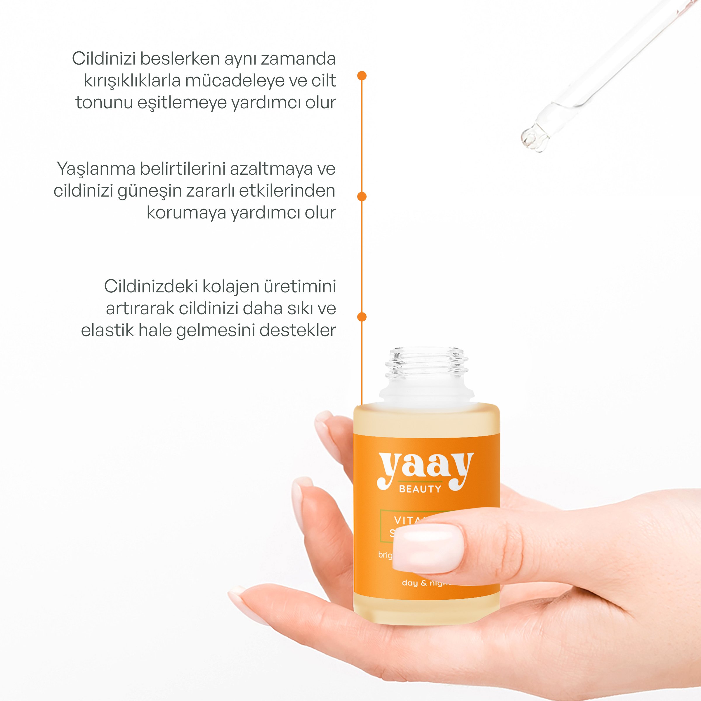 Yaay Beauty %10 Vitamin C Serum 30 ml