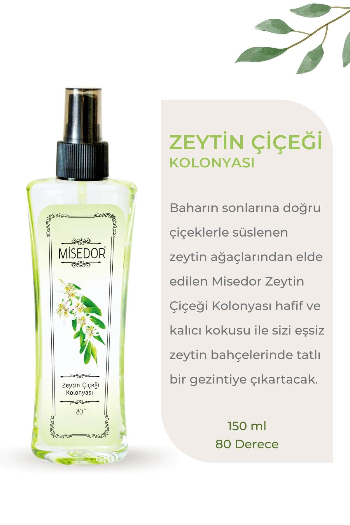 Misedor 2'li Set Zeytin Çiçeği Kolonyası 150 ml