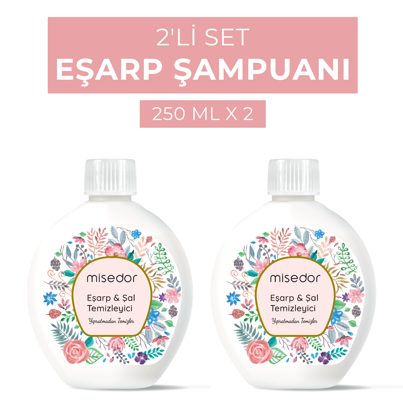 Misedor 2'li Set Eşarp Şampuanı 250 ml