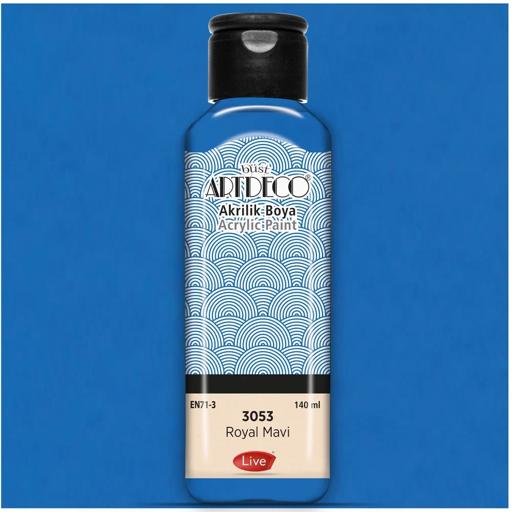Artdeco Akrilik Boya 140 ml - 3053 Royal Mavi