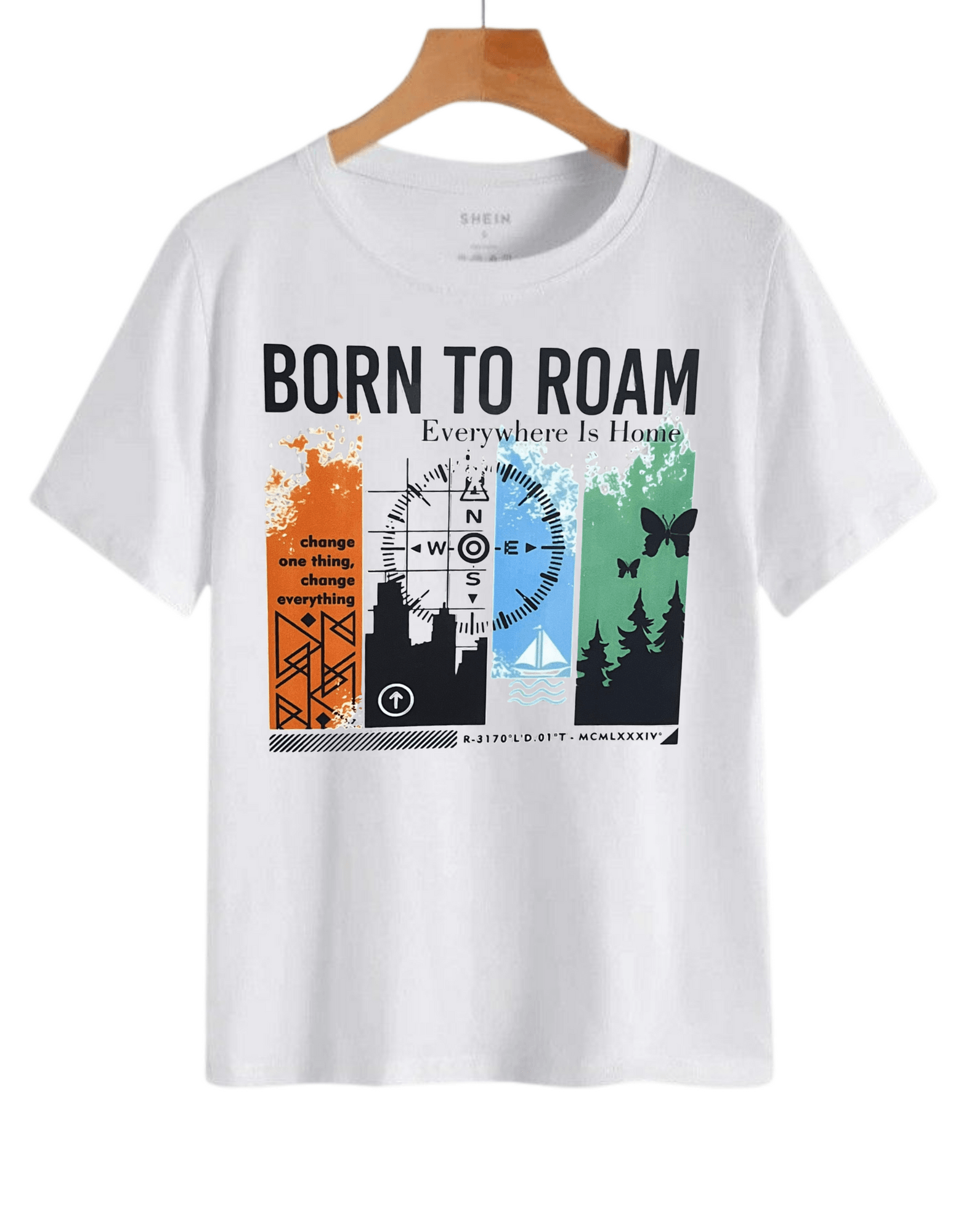 ROAM BASKILI T-SHİRT