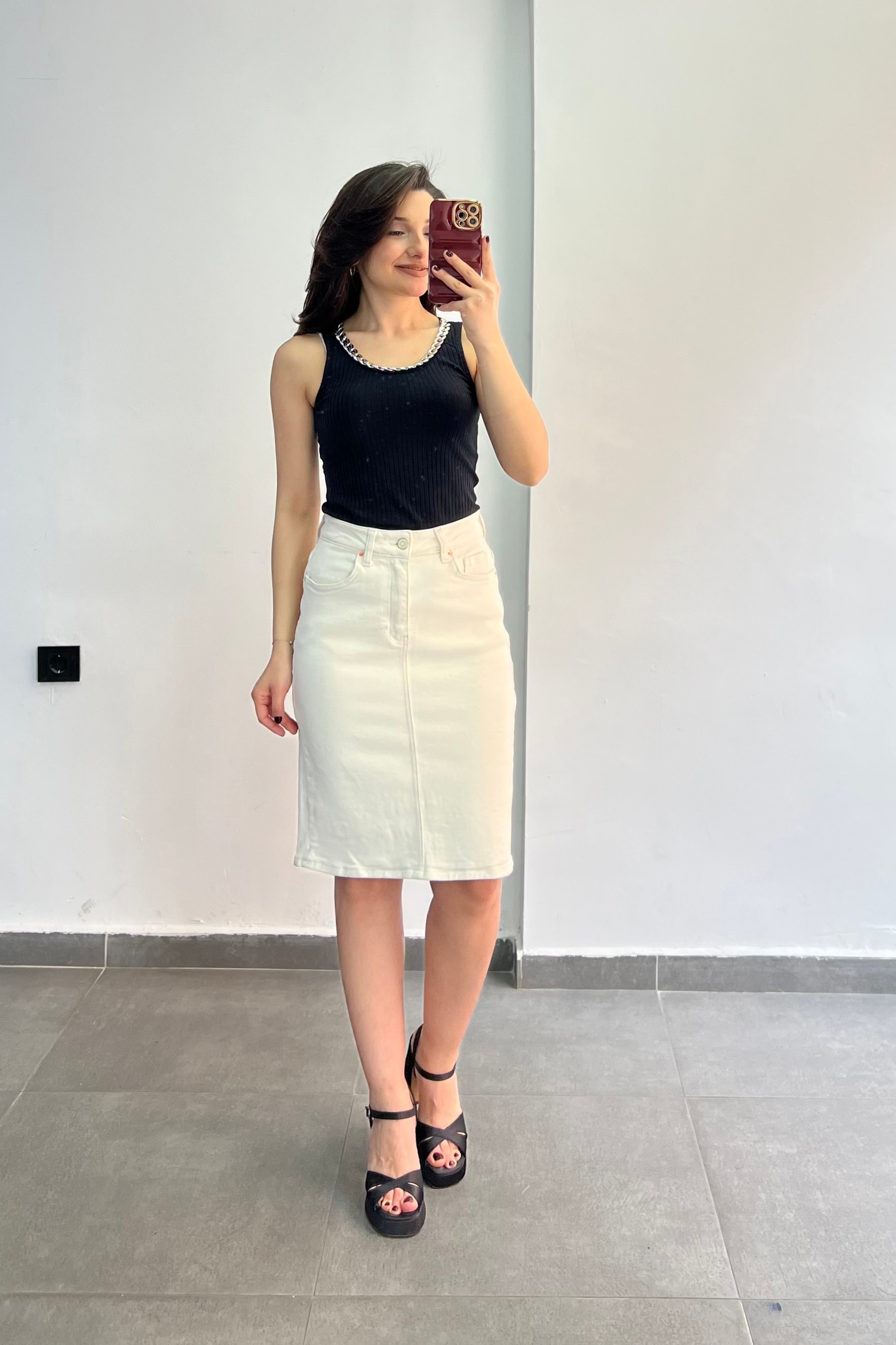 Dizde Model Kot Etek