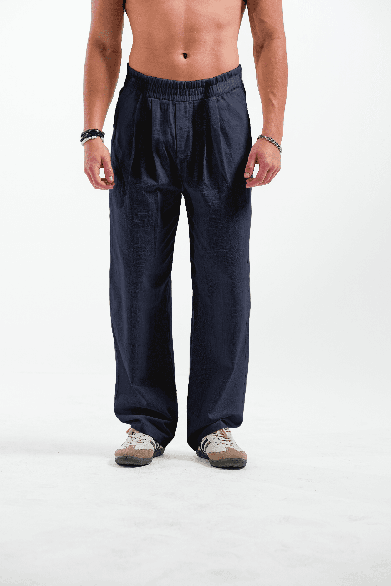 BOHEM KETEN BAGGY - Lacivert