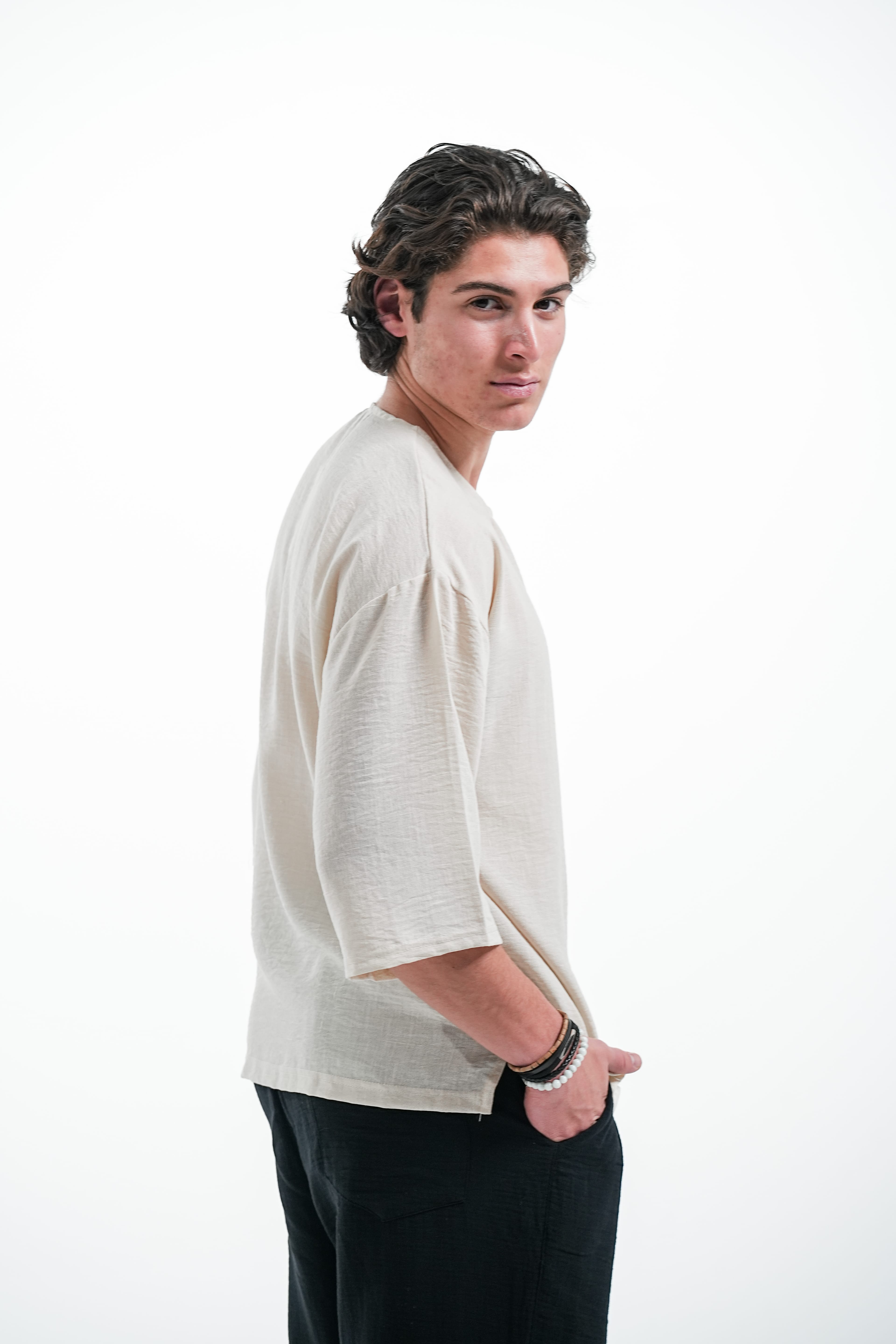 BASIC KETEN T- SHIRT