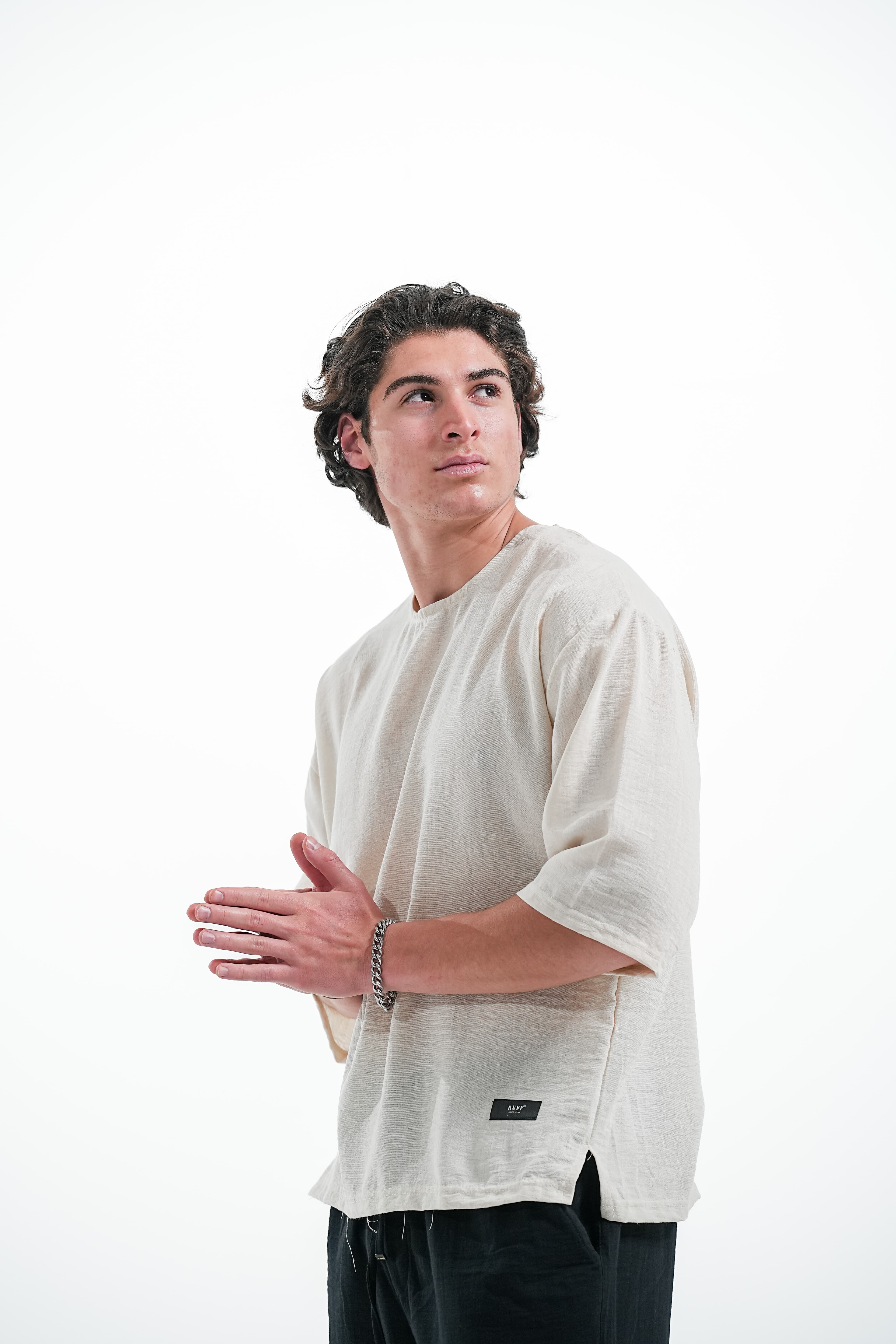BASIC KETEN T- SHIRT