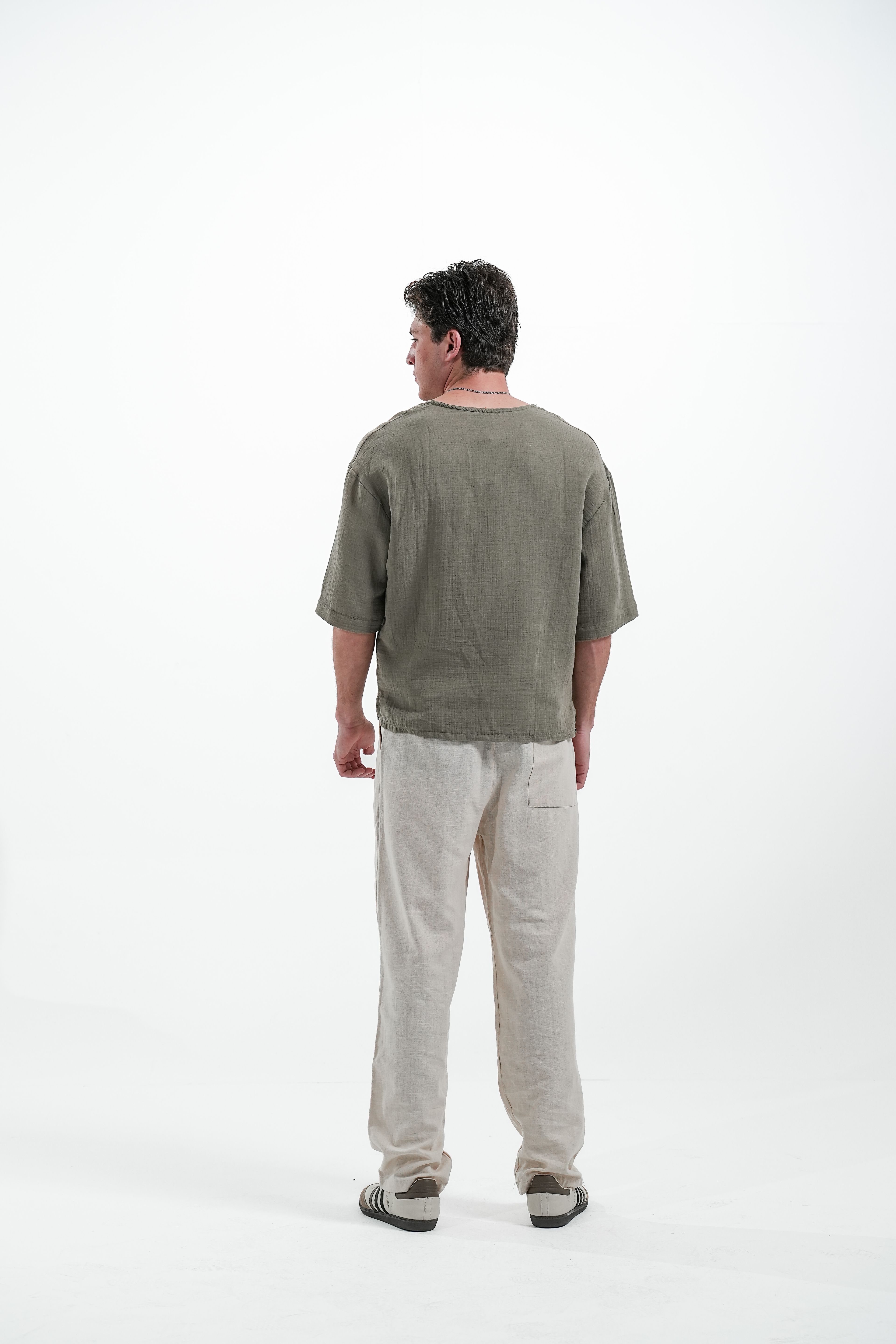 BOHEM KETEN BAGGY - Bej