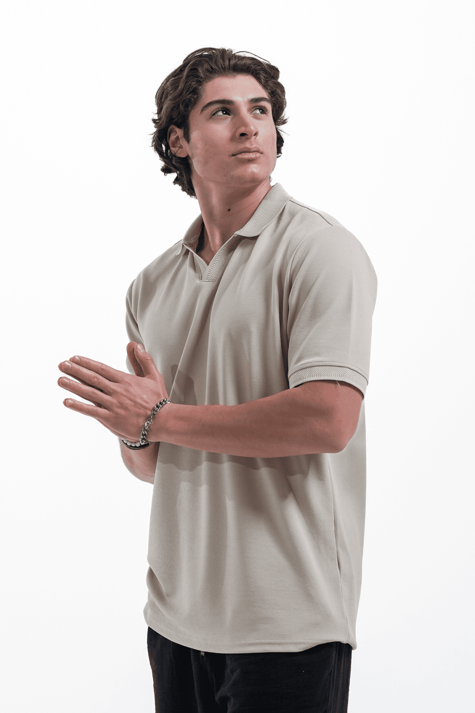 MODAL POLO YAKA  T-SHIRT