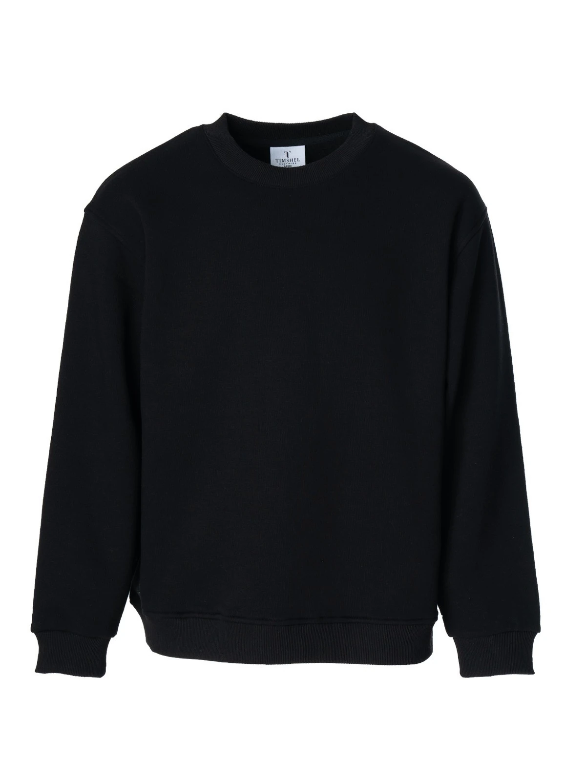 Erkek Sıfır Yaka Basic Sweatshirt
