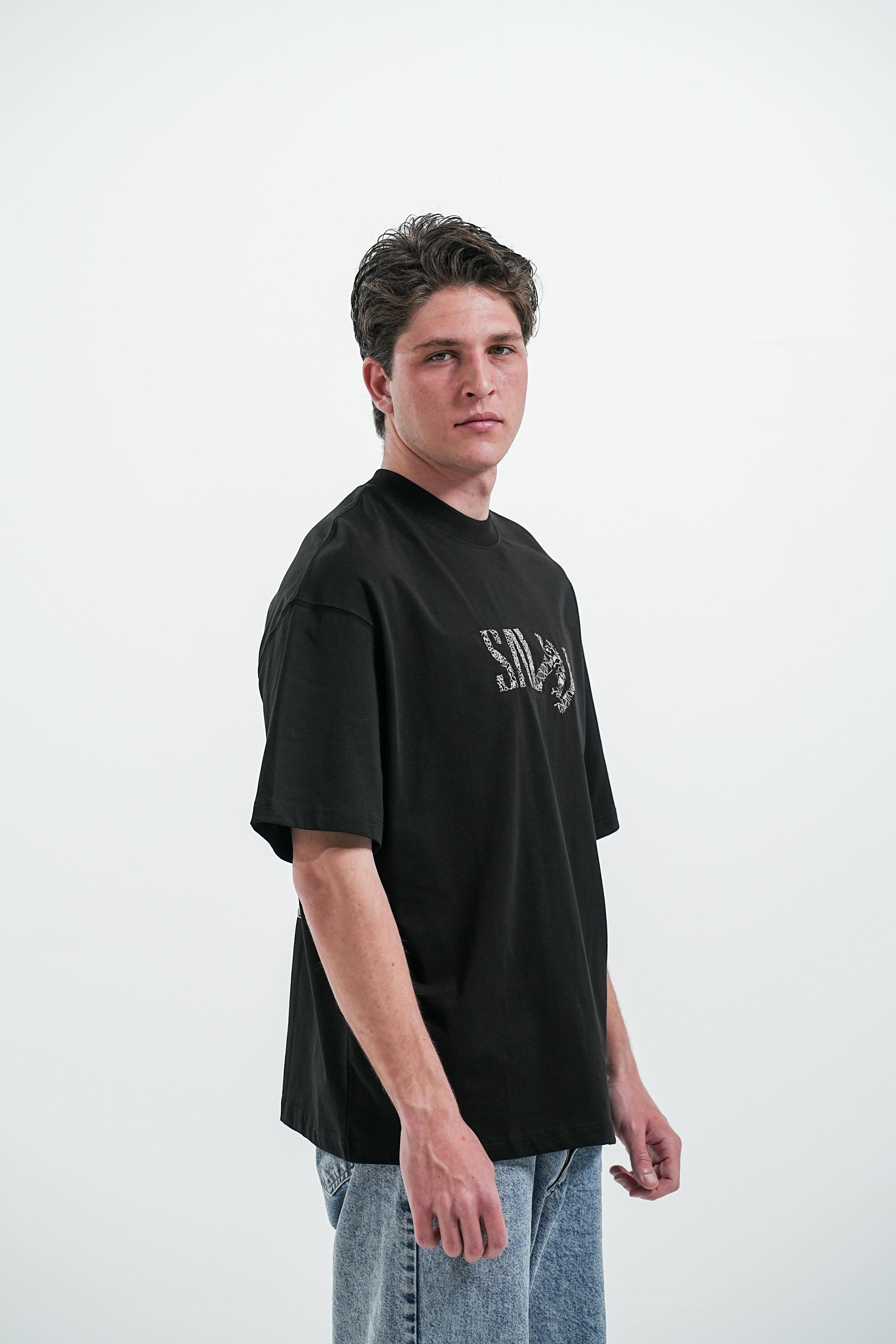 SAW DESENLİ T-SHIRT