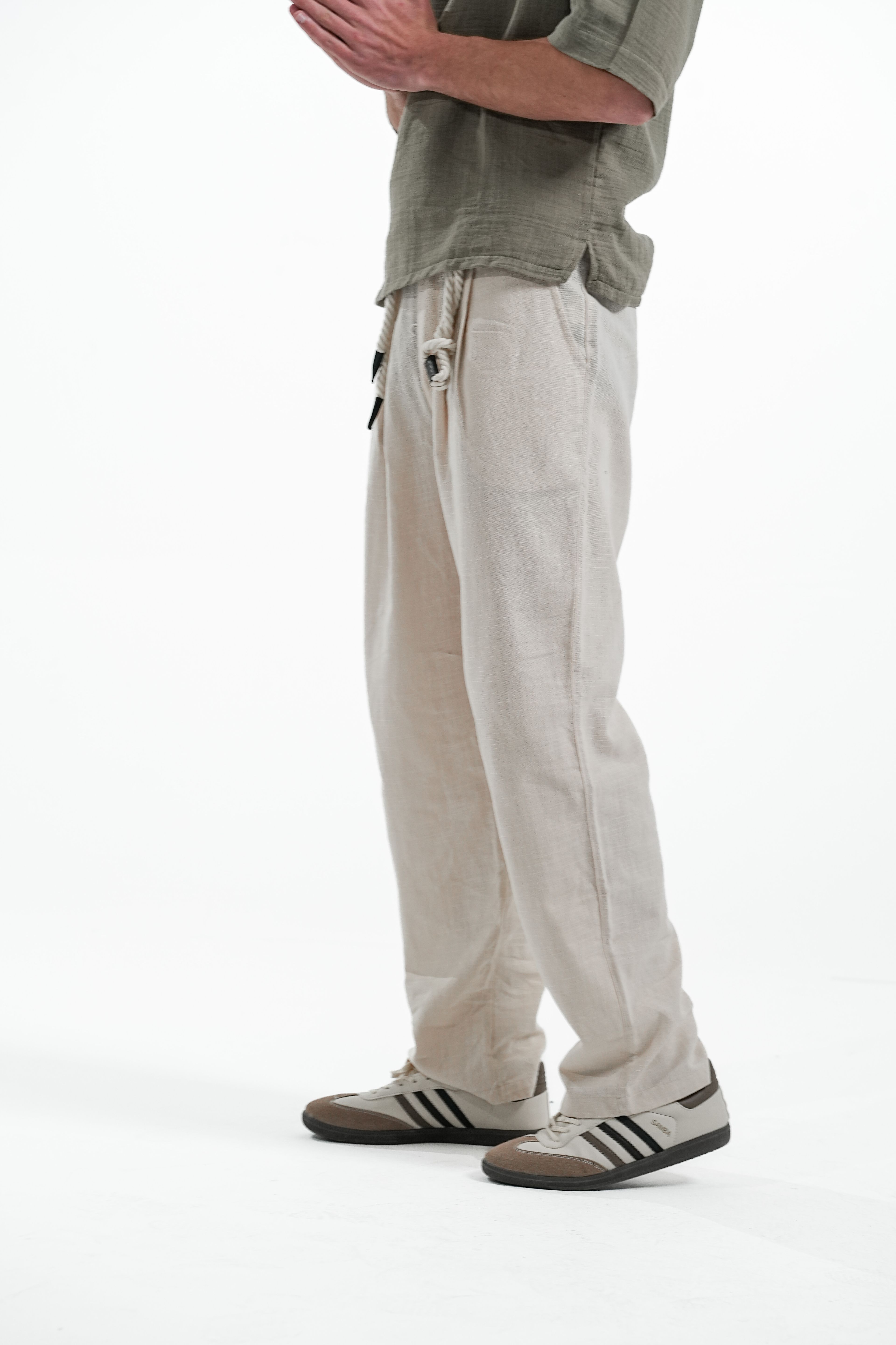 BOHEM KETEN BAGGY - Bej