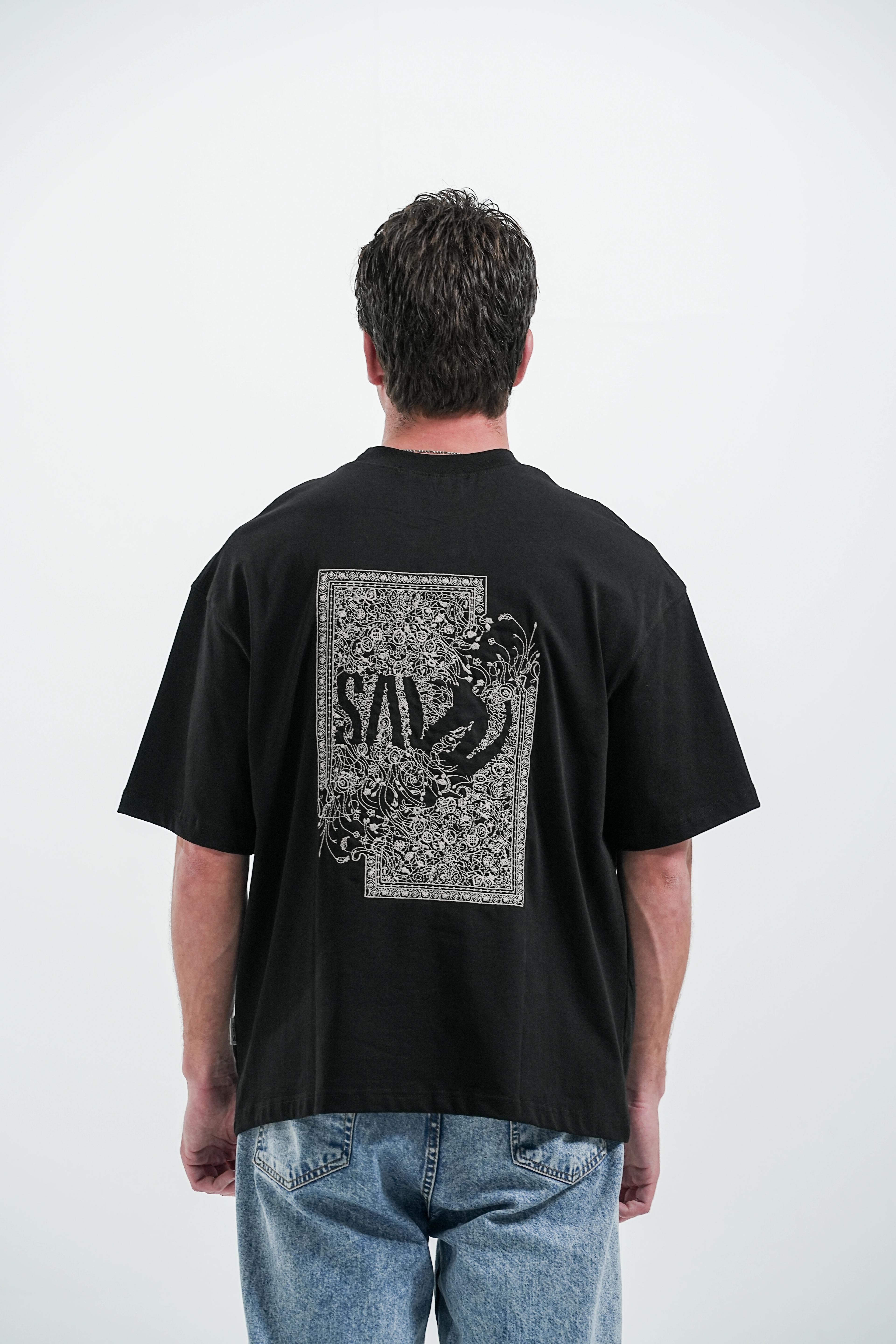 SAW DESENLİ T-SHIRT