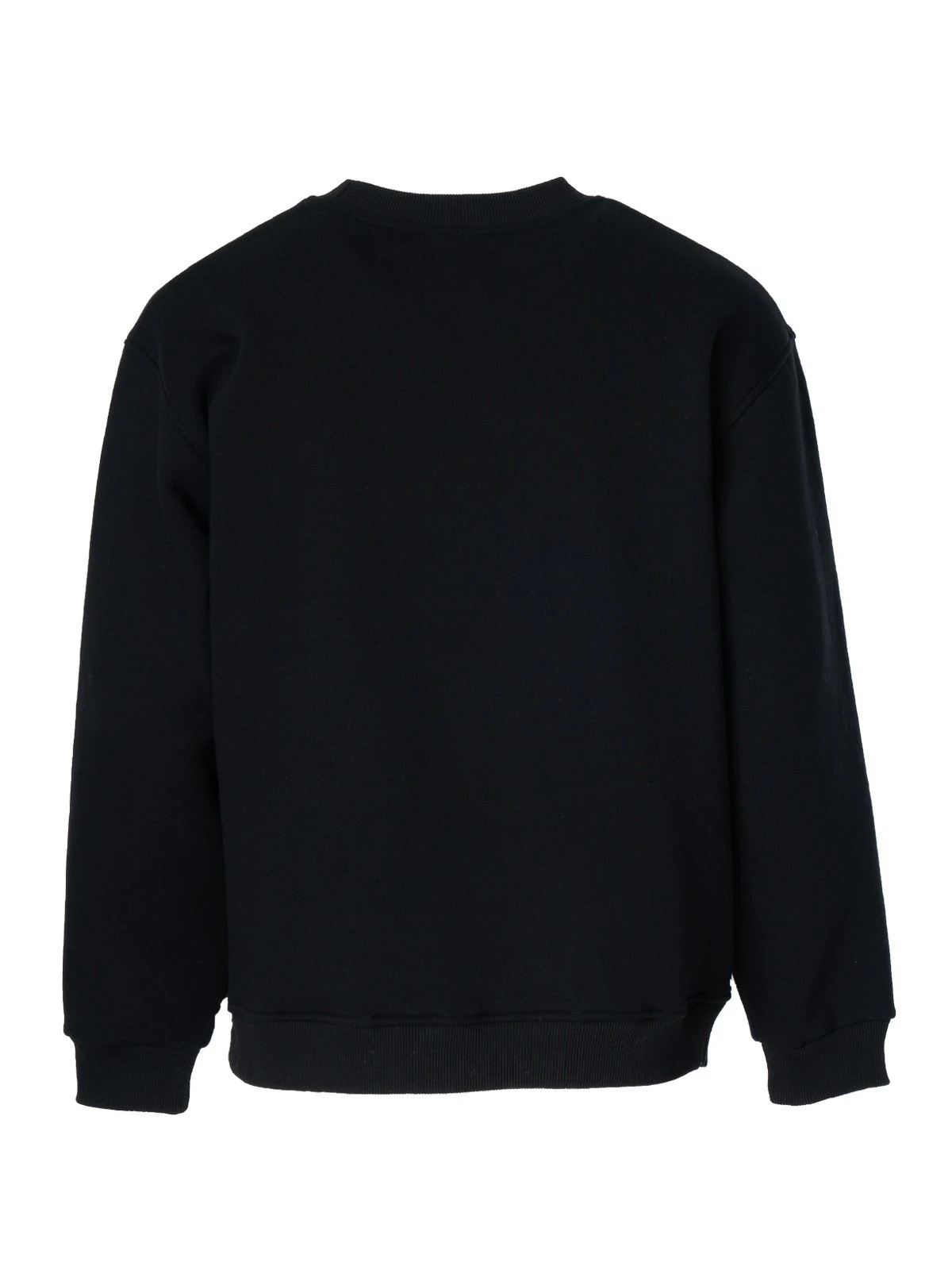 Erkek Sıfır Yaka Basic Sweatshirt