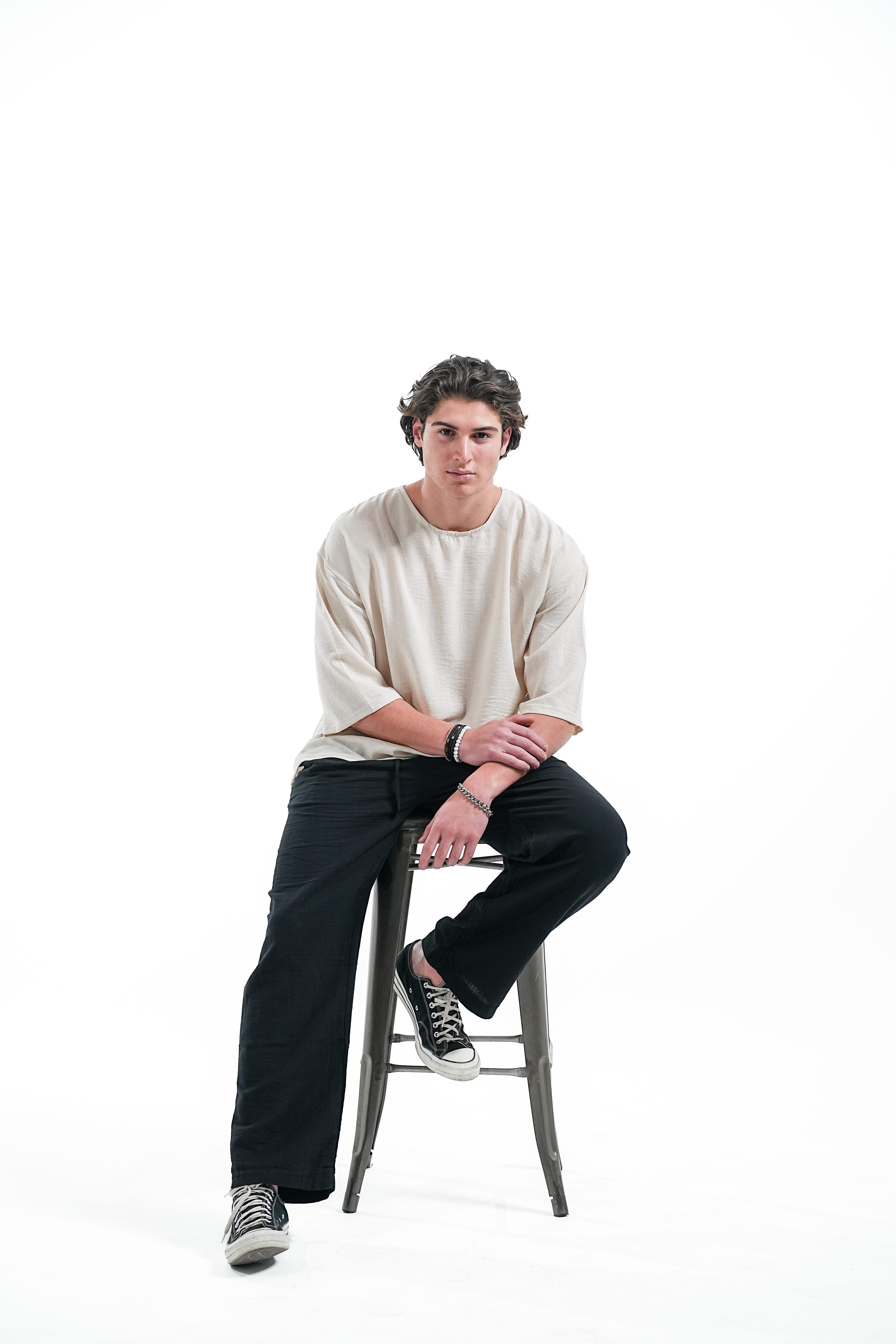 BASIC KETEN T- SHIRT