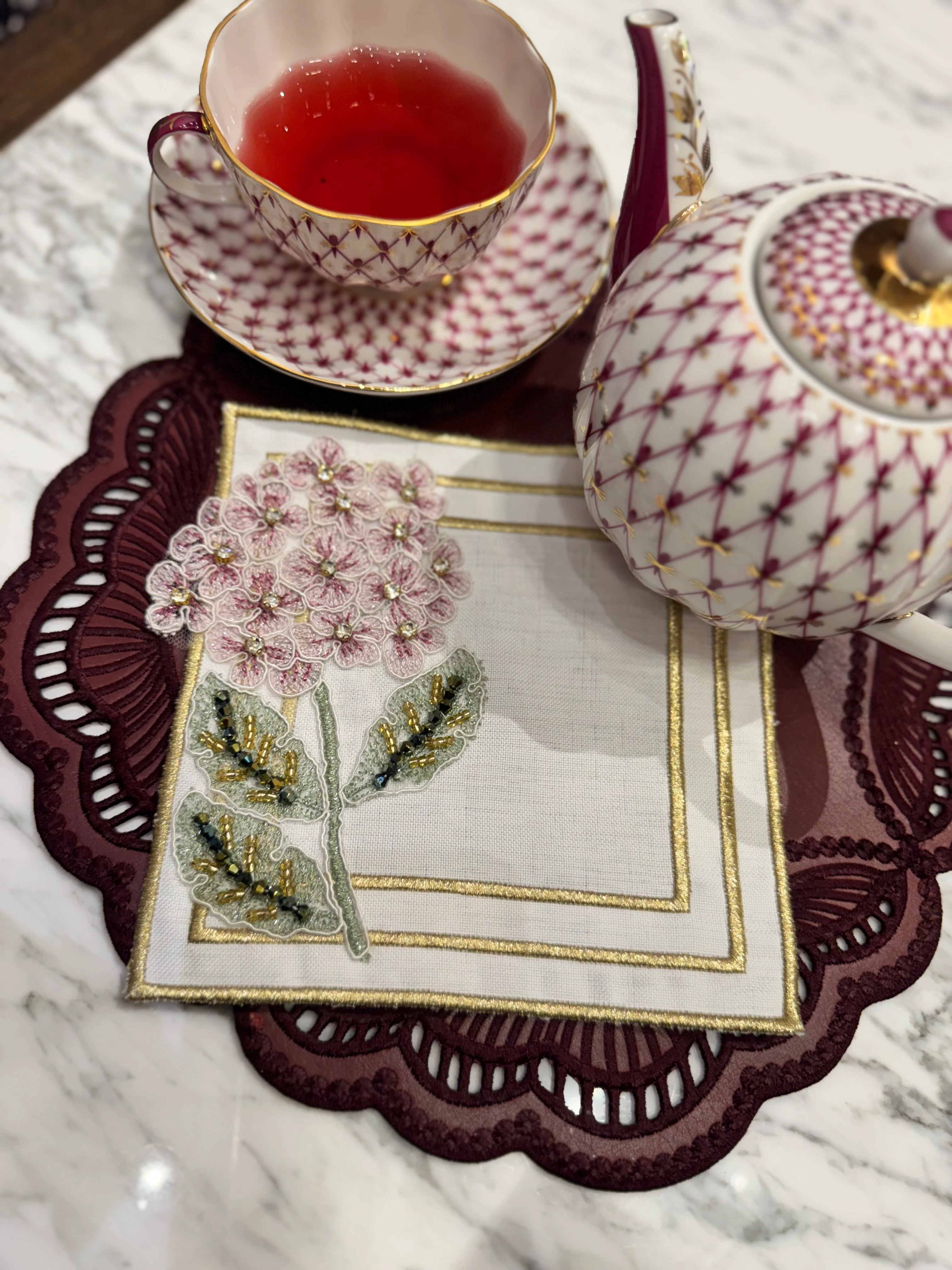 ORTANCALI SUNUM PEÇETESİ - PEMBE