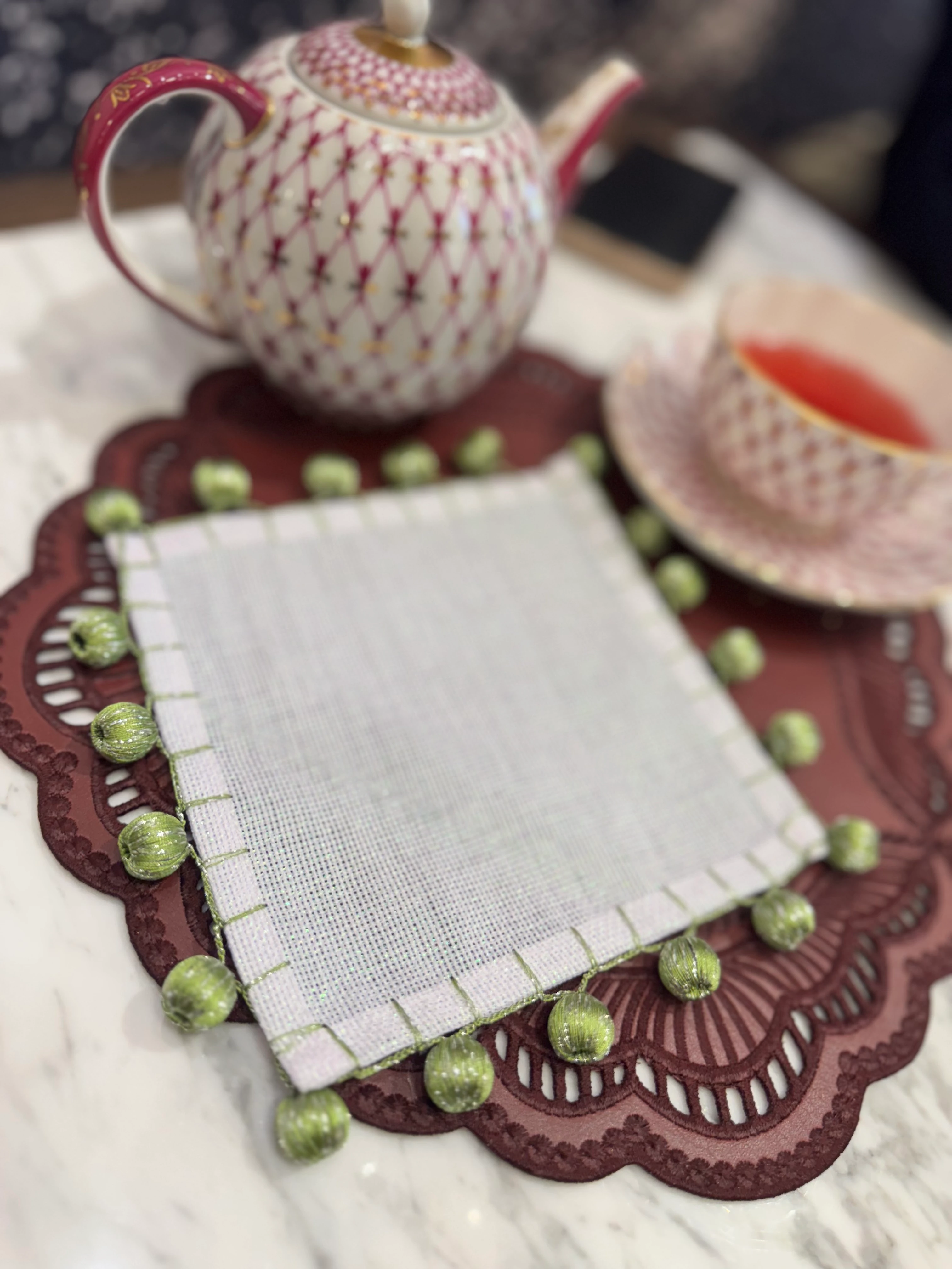 PONPON SUNUM PEÇETESİ -YEŞİL