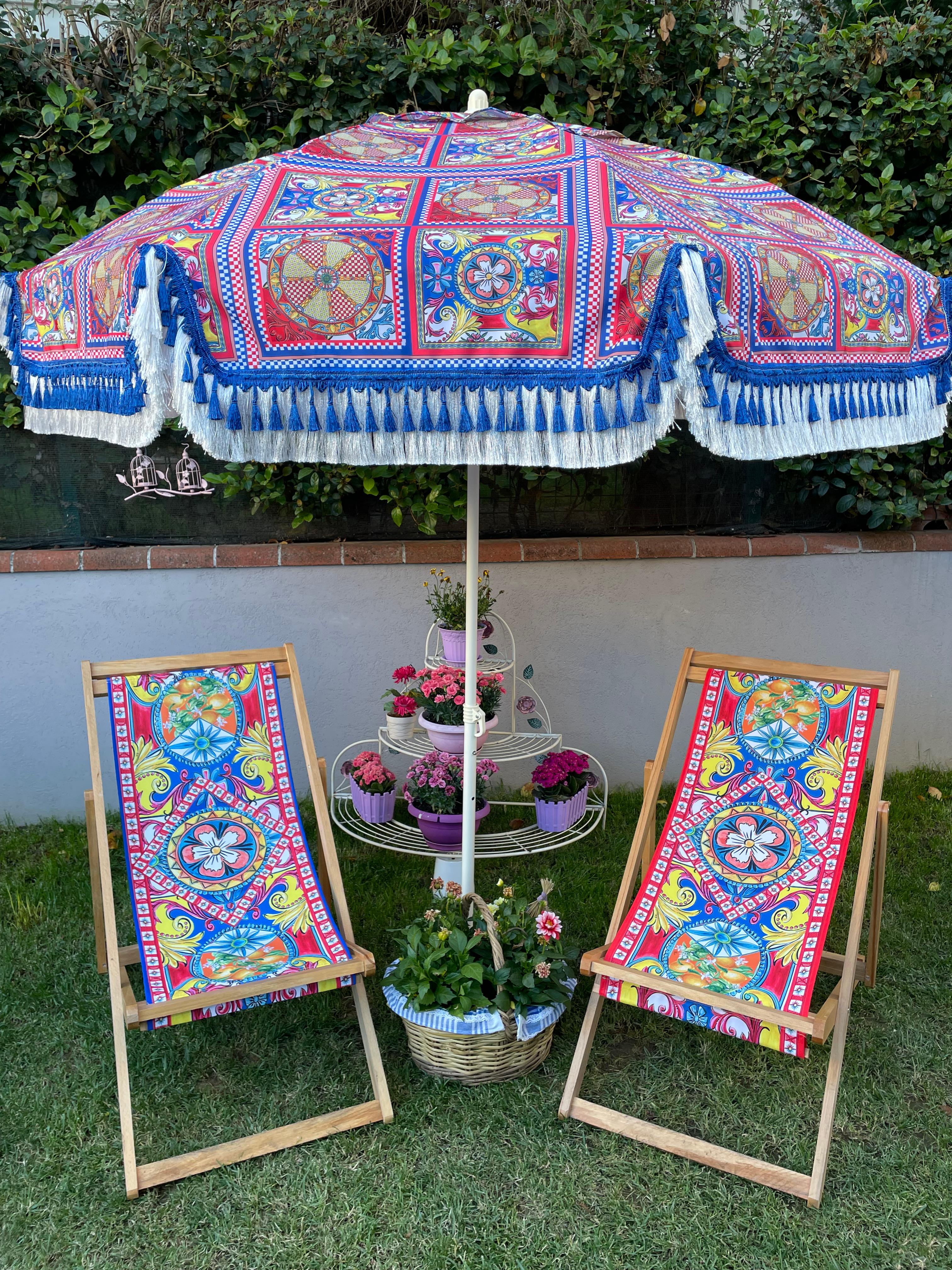 SAN DI MONTE ŞEZLONG - YONCA MODEL (KIRMIZI)