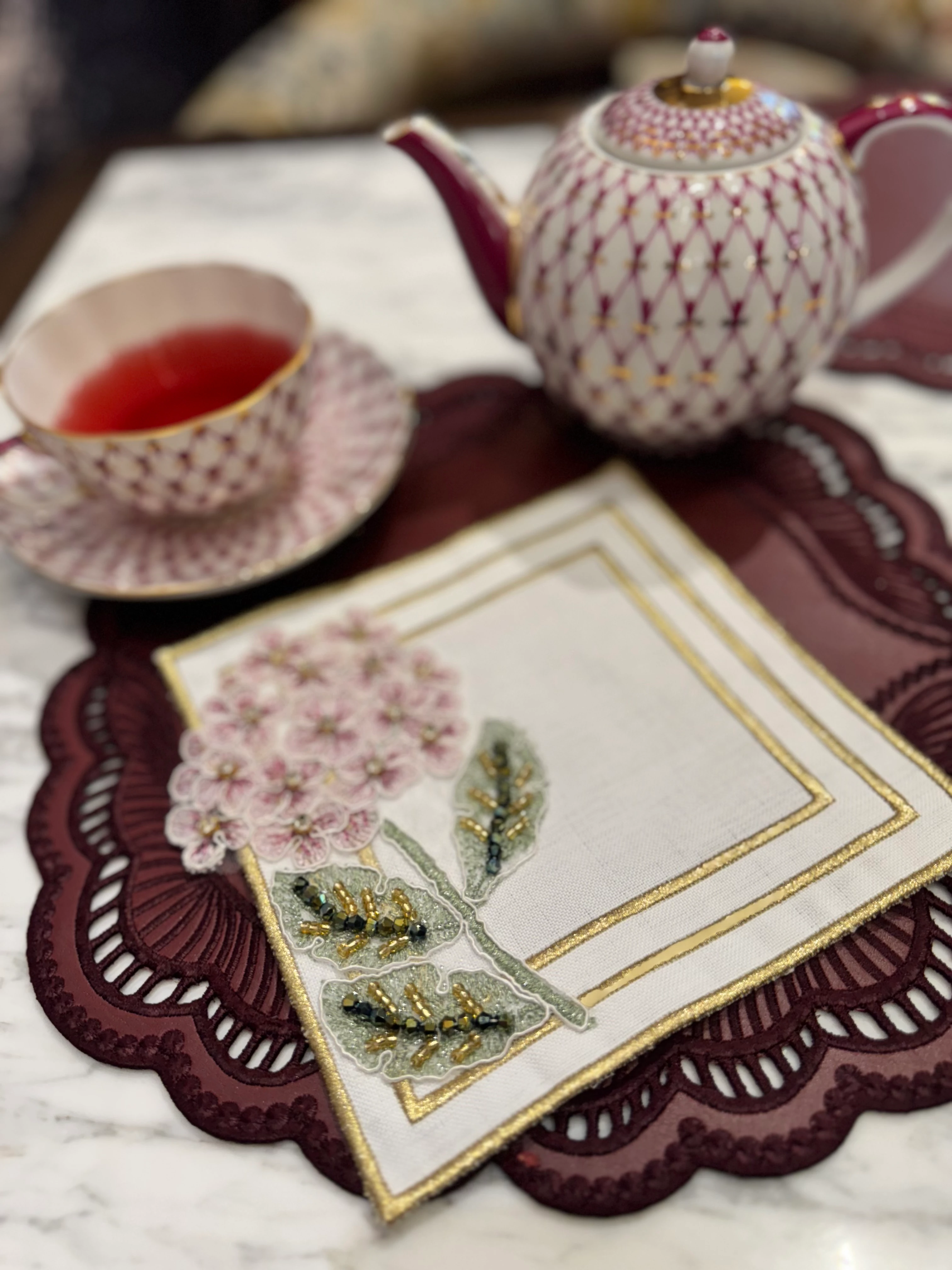 ORTANCALI SUNUM PEÇETESİ - PEMBE