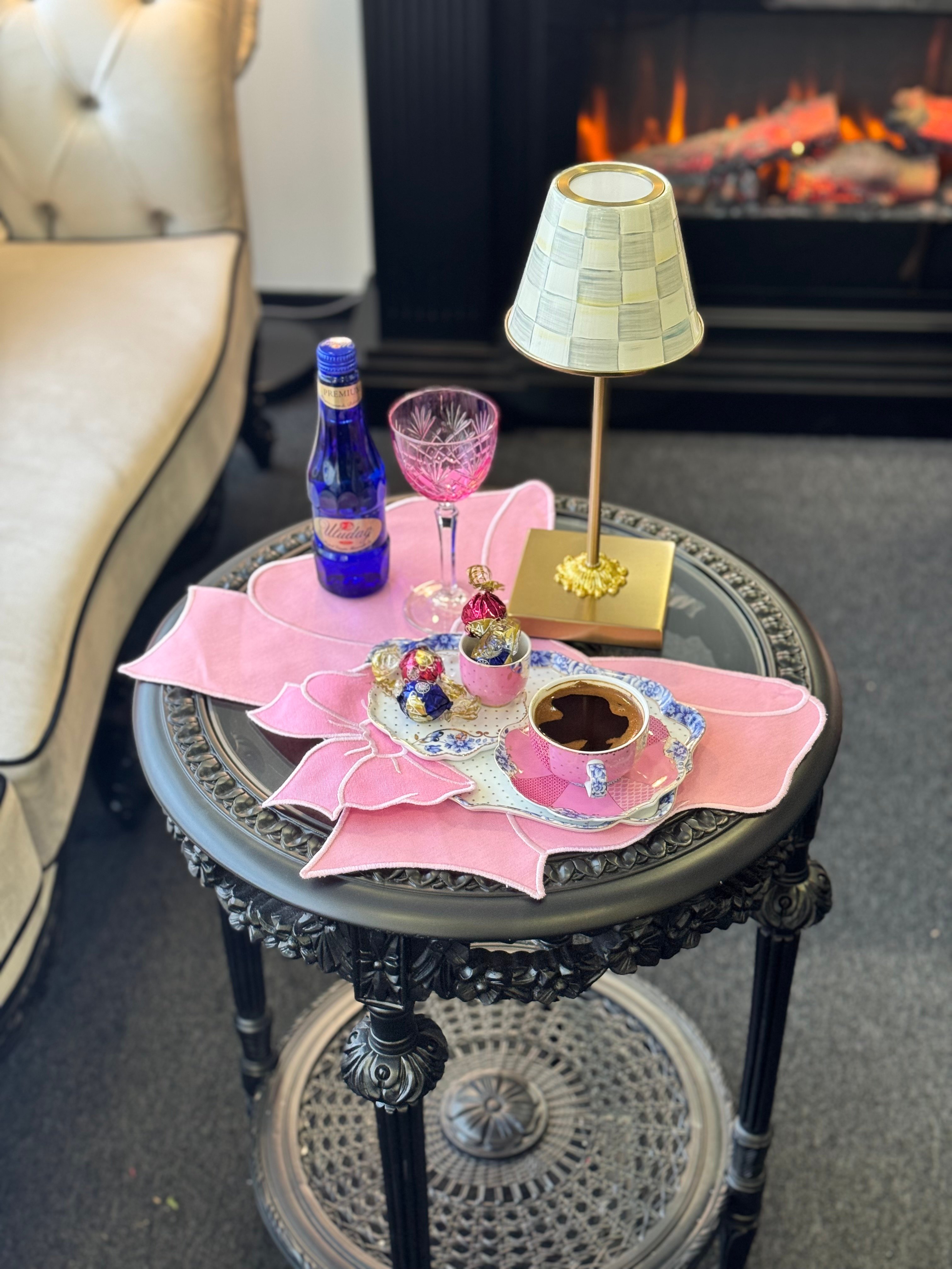 FİYONK MODEL AMERİKAN SERVİS - PEMBE 