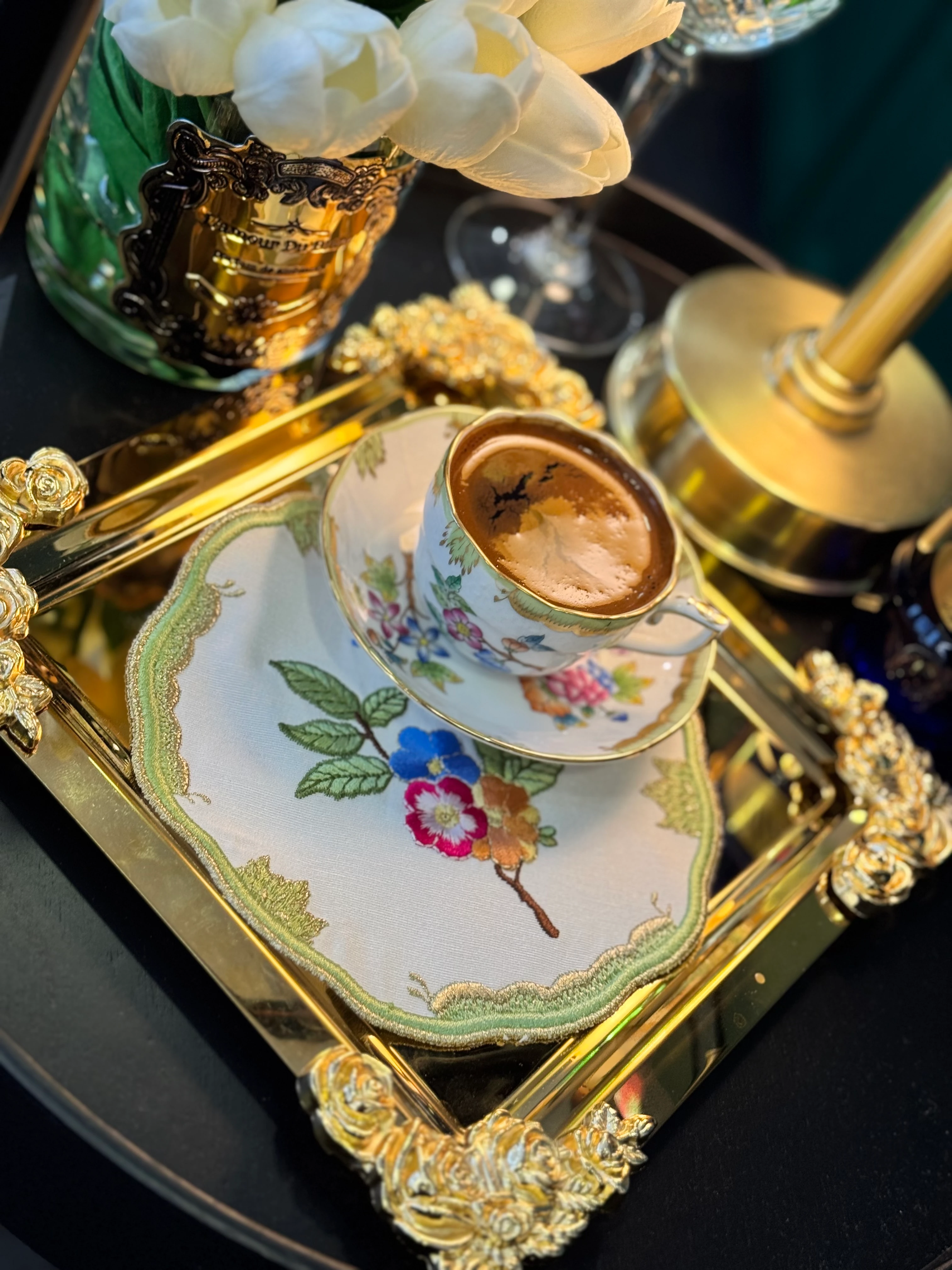 KATE SUNUM PEÇETESİ - YEŞİL