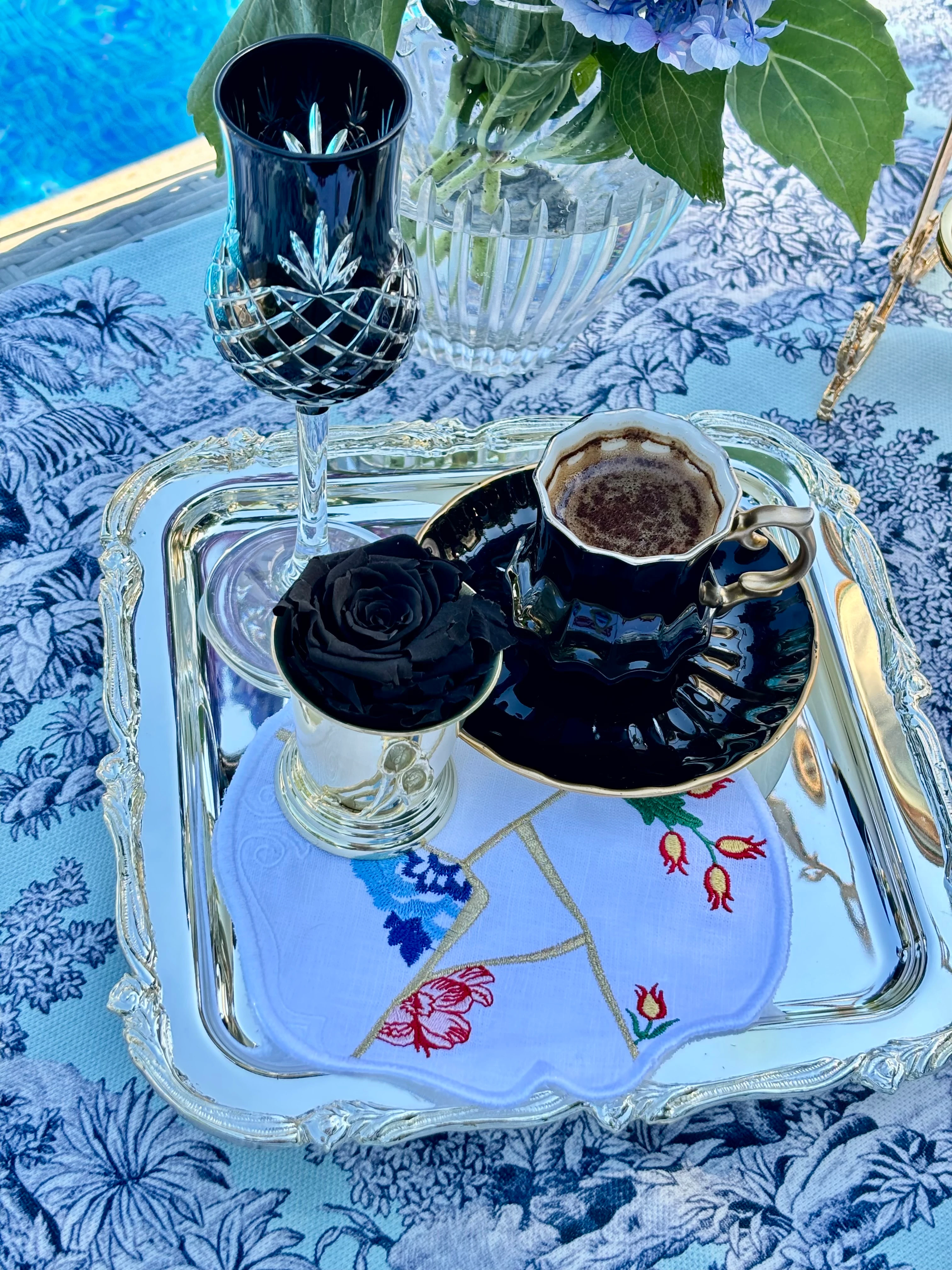 ROSAVETTİ NAKIŞLI SUNUM PEÇETESİ