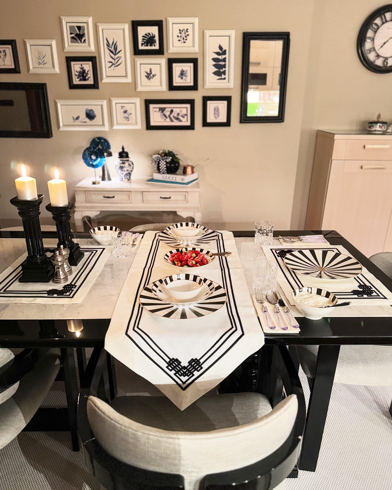 GEOMETRİK DESEN EVALI RUNNER