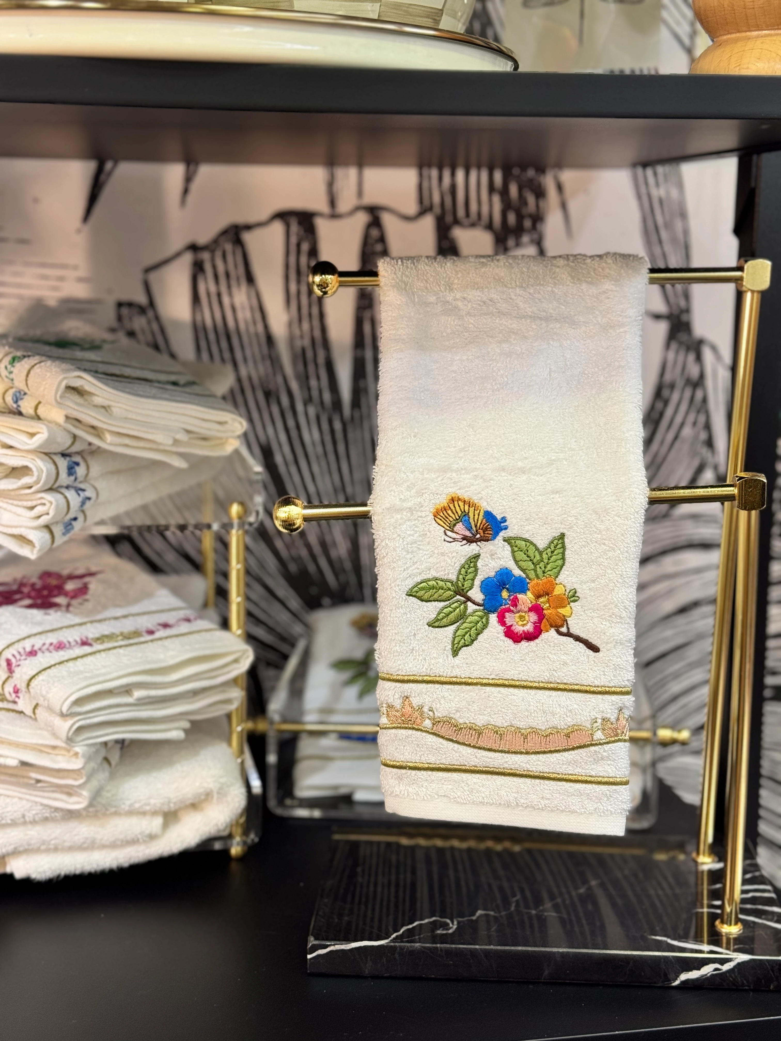 KATE NAKIŞLI HAVLU -SOMON