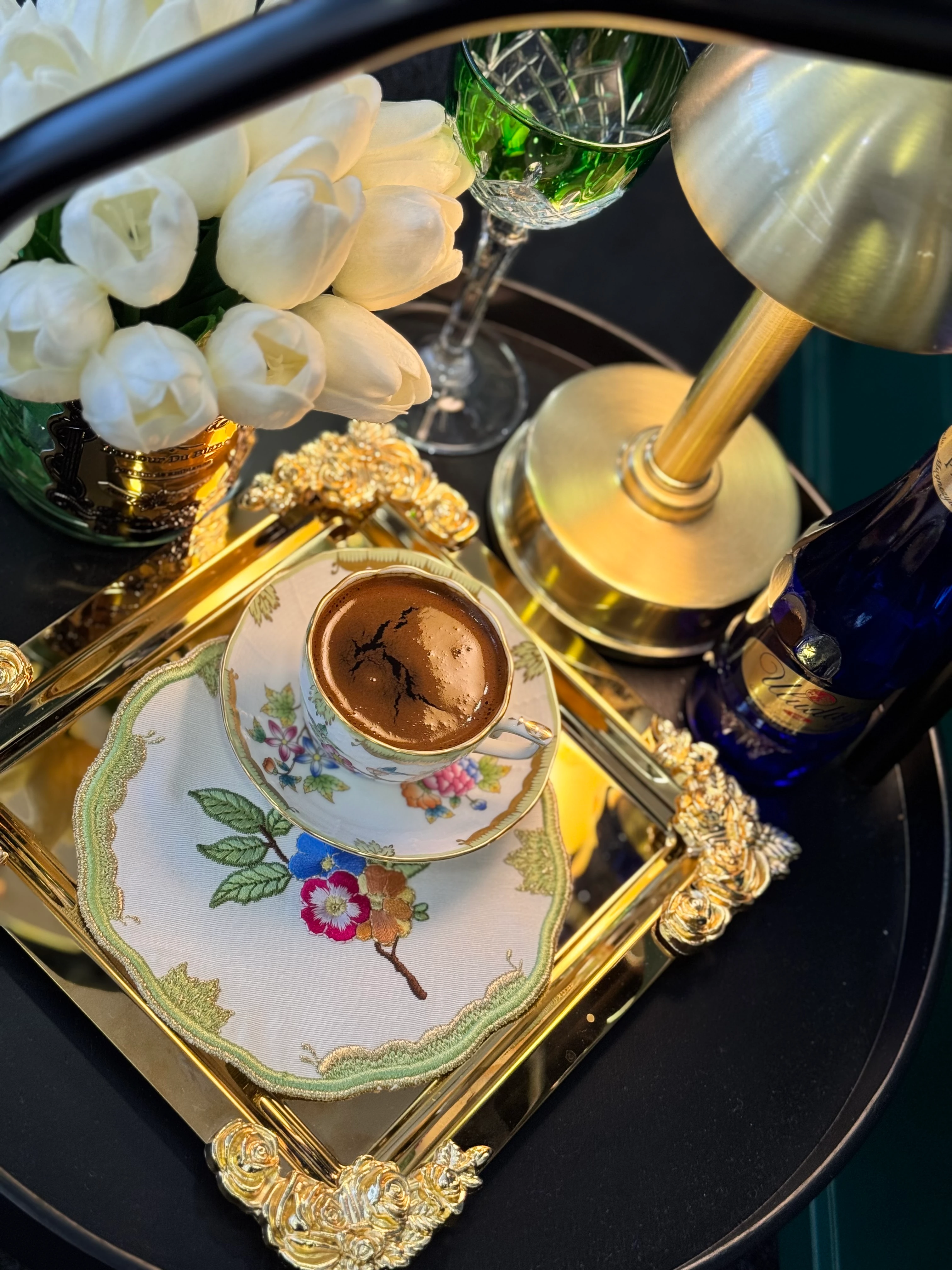 KATE SUNUM PEÇETESİ - YEŞİL