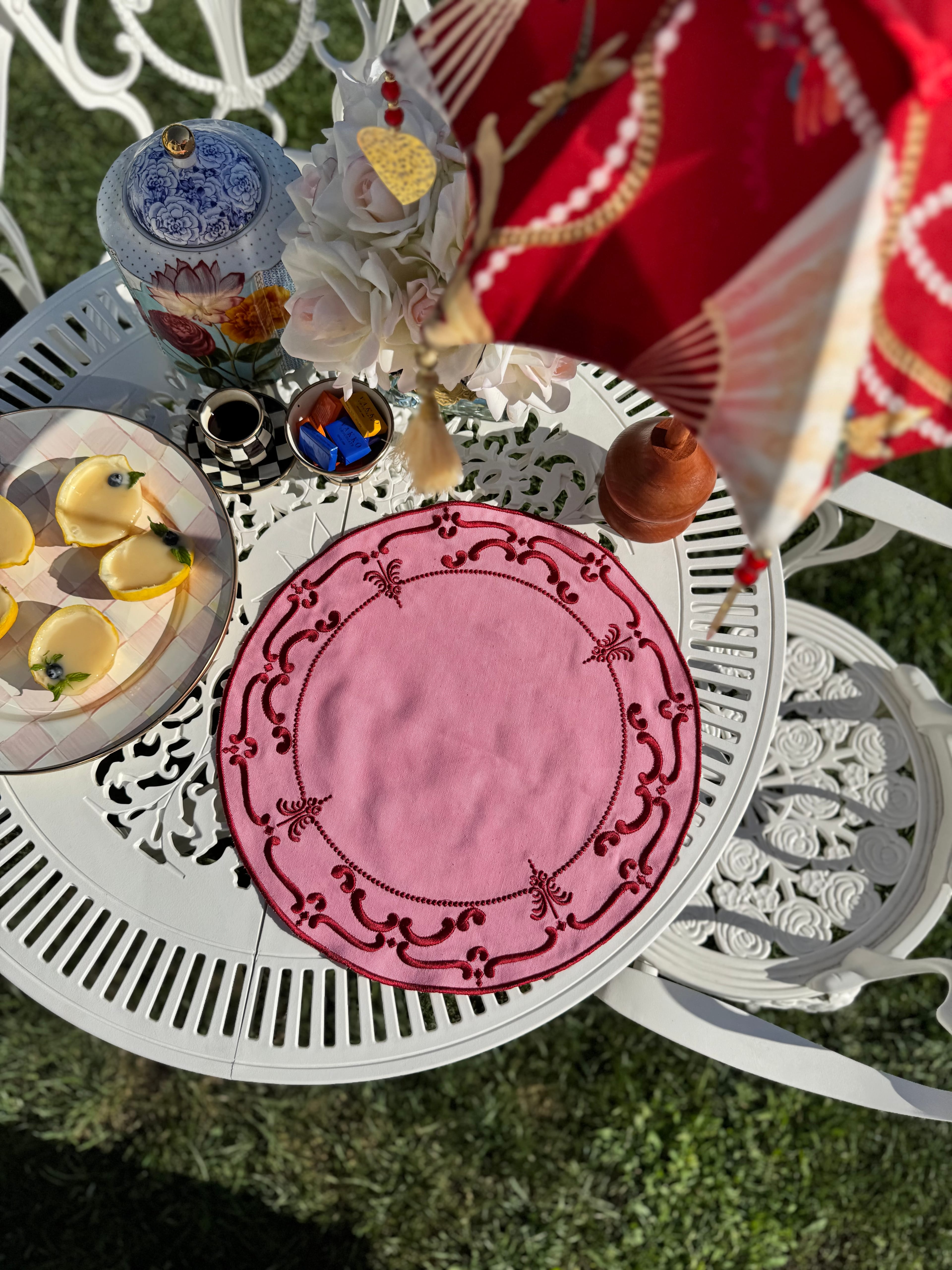 FİORE Dİ TAVOLA AMERİKAN SERVİS - PEMBE