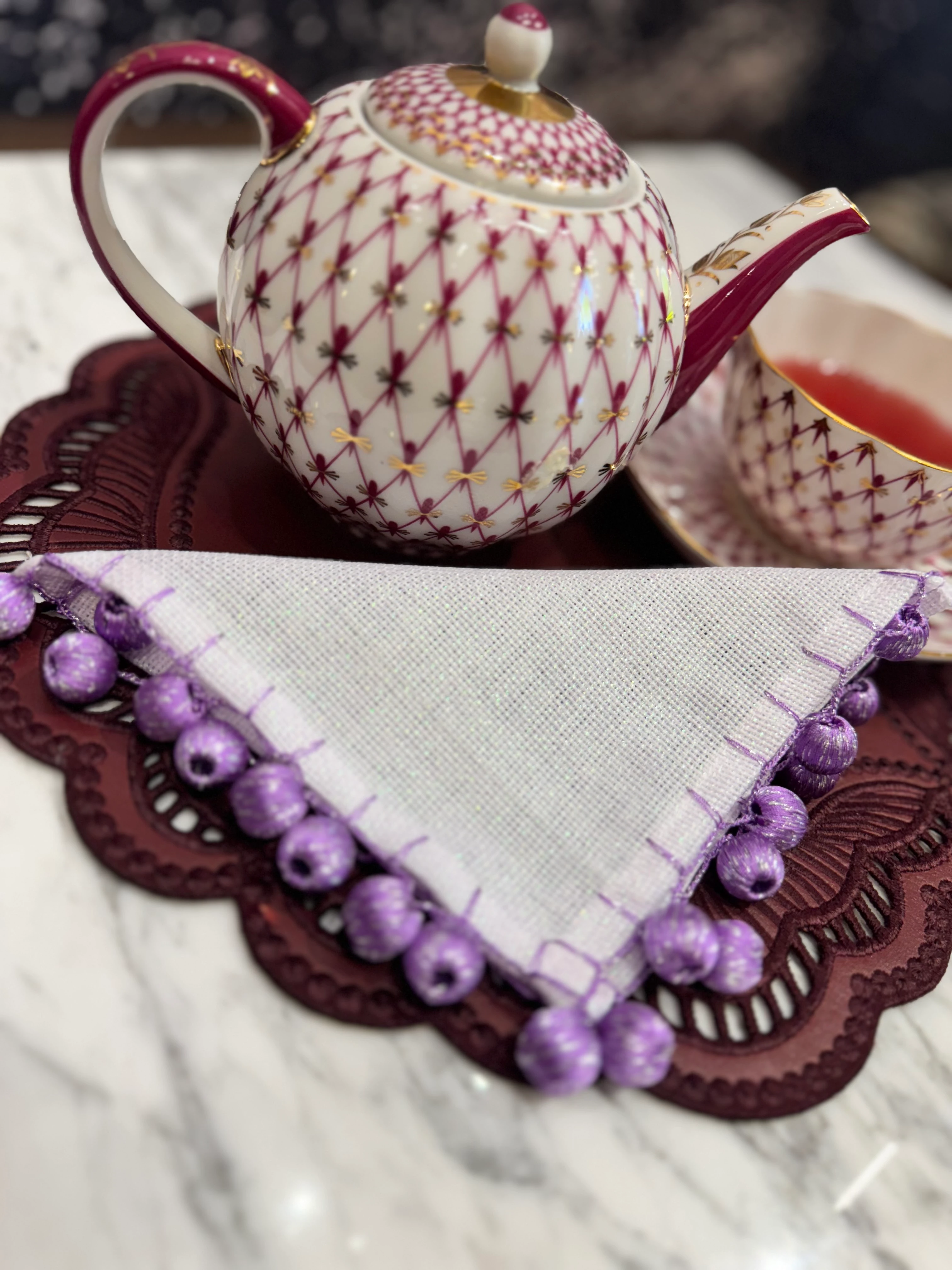 PONPON SUNUM PEÇETESİ - LİLA