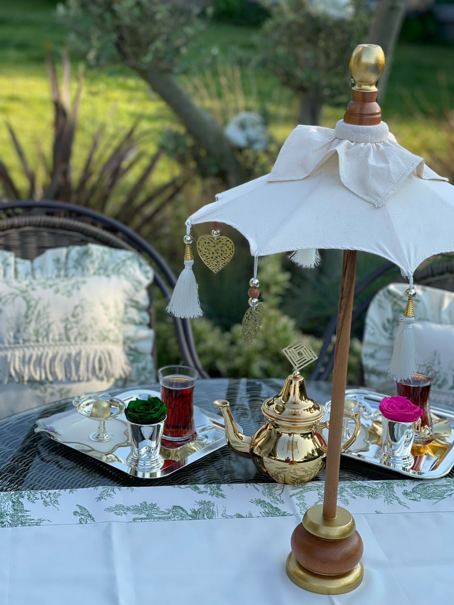 İTALYAN ESİNTİSİ FIRFIRLI KIRLENT - YEŞİL