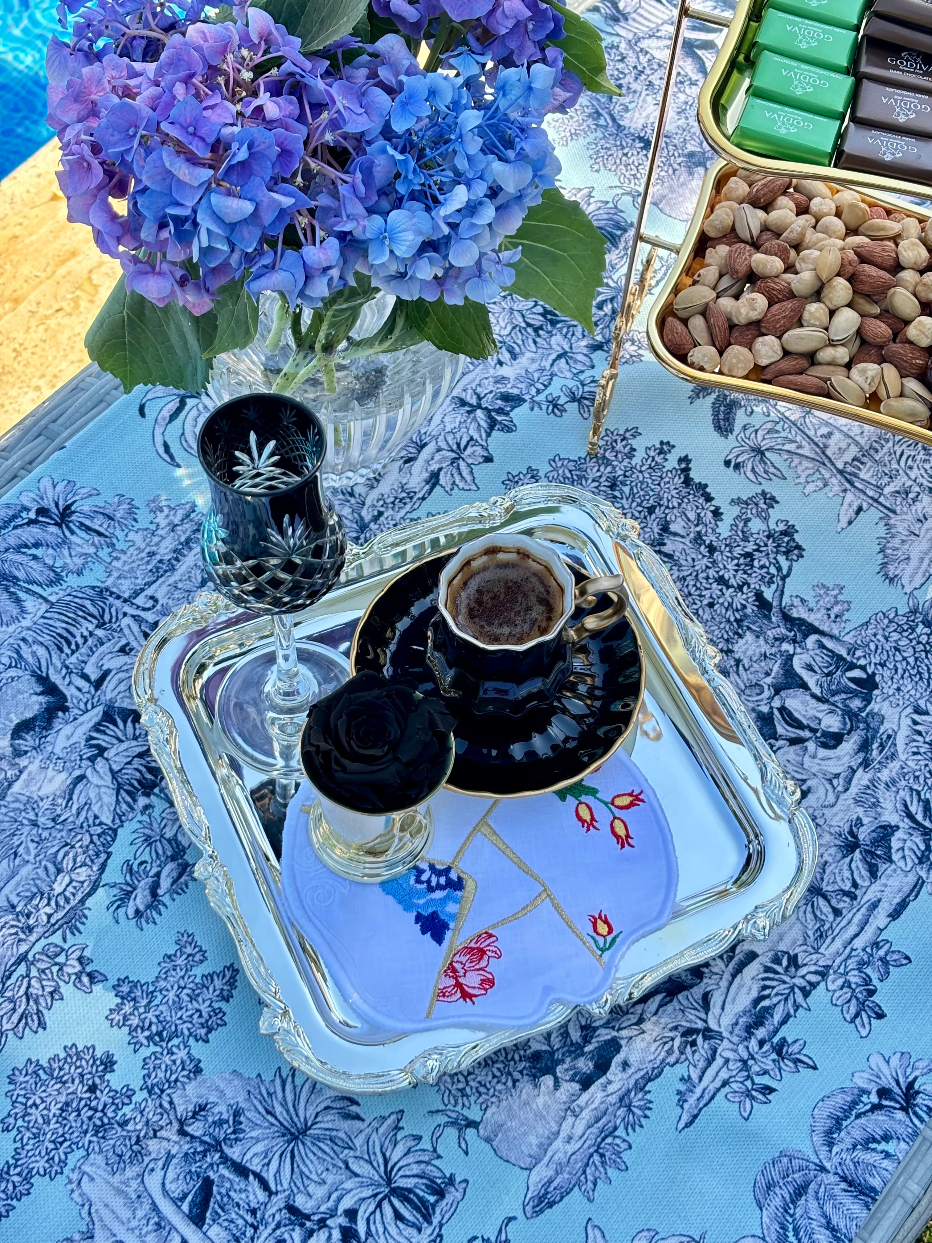 ROSAVETTİ NAKIŞLI SUNUM PEÇETESİ