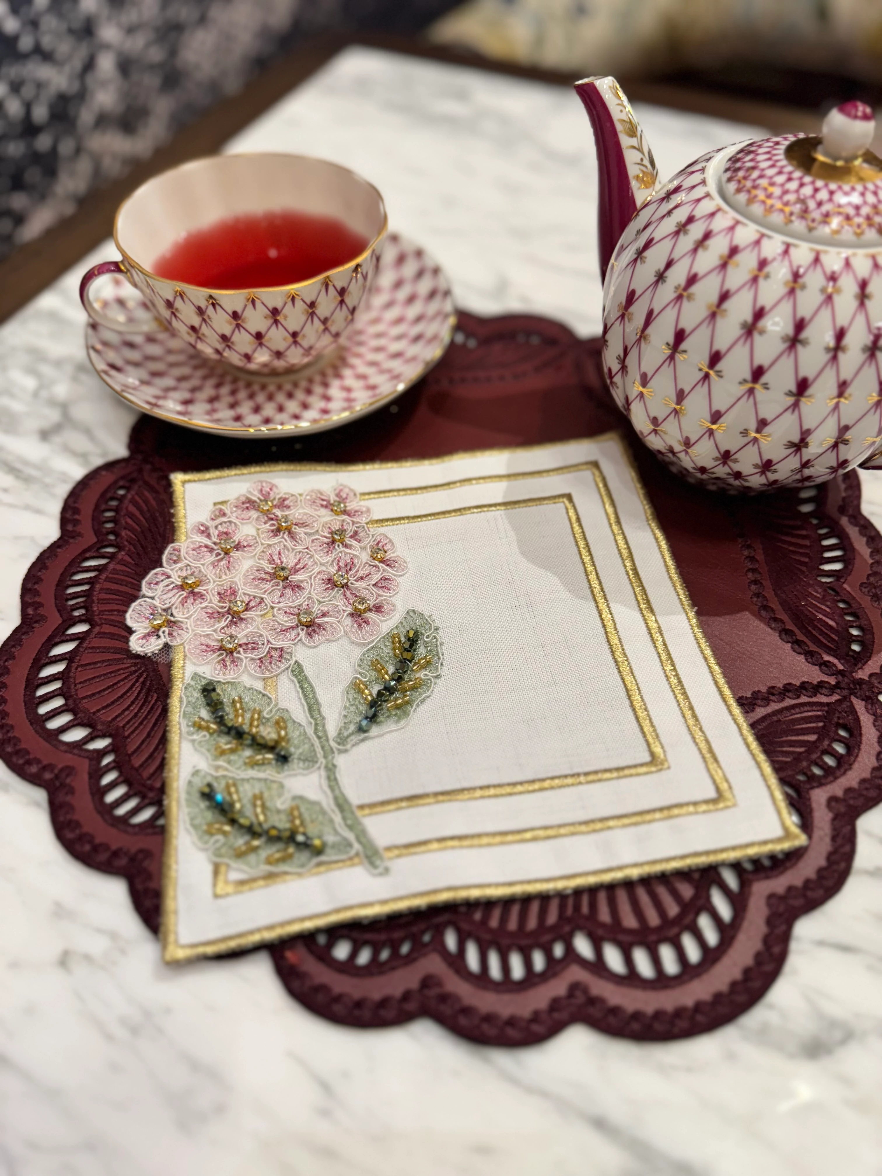 ORTANCALI SUNUM PEÇETESİ - PEMBE