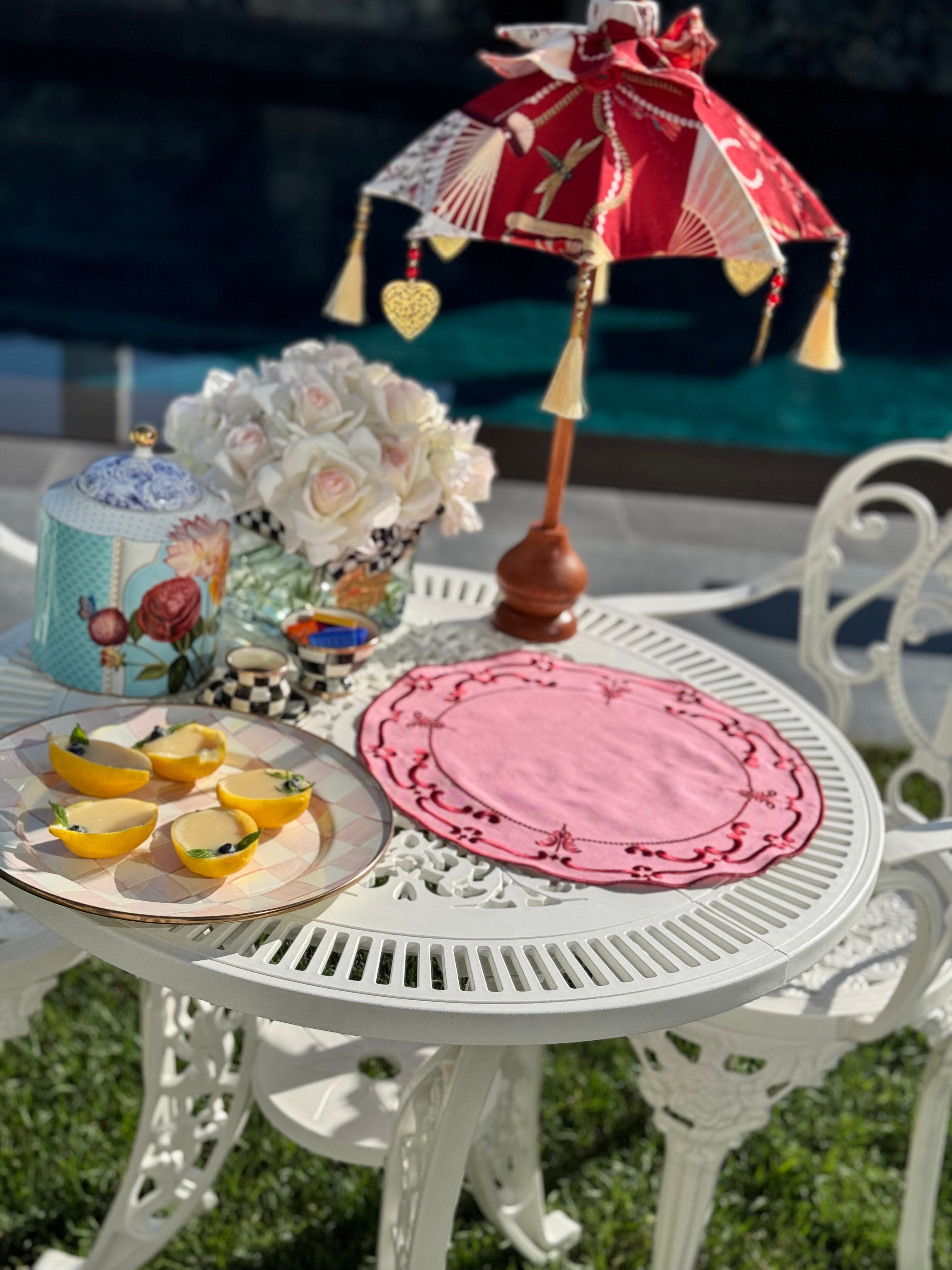 FİORE Dİ TAVOLA AMERİKAN SERVİS - PEMBE