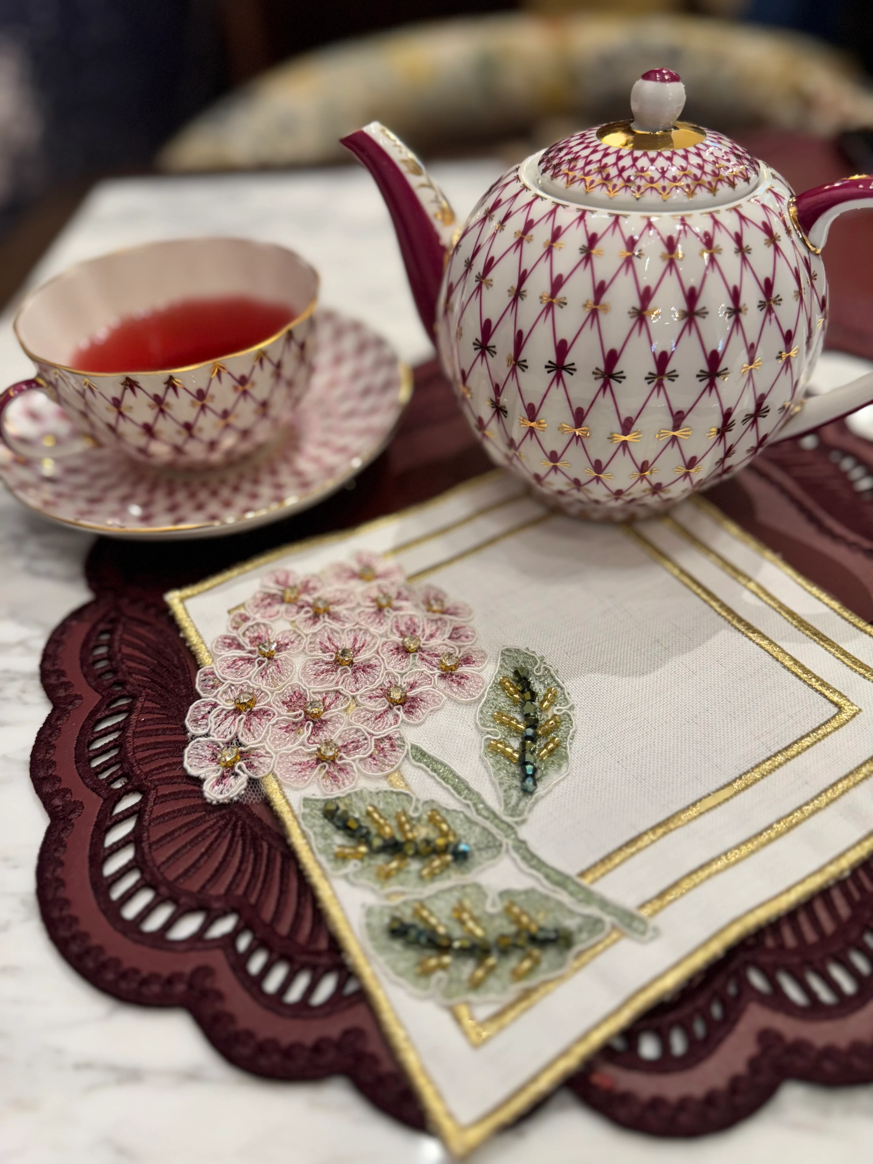 ORTANCALI SUNUM PEÇETESİ - PEMBE