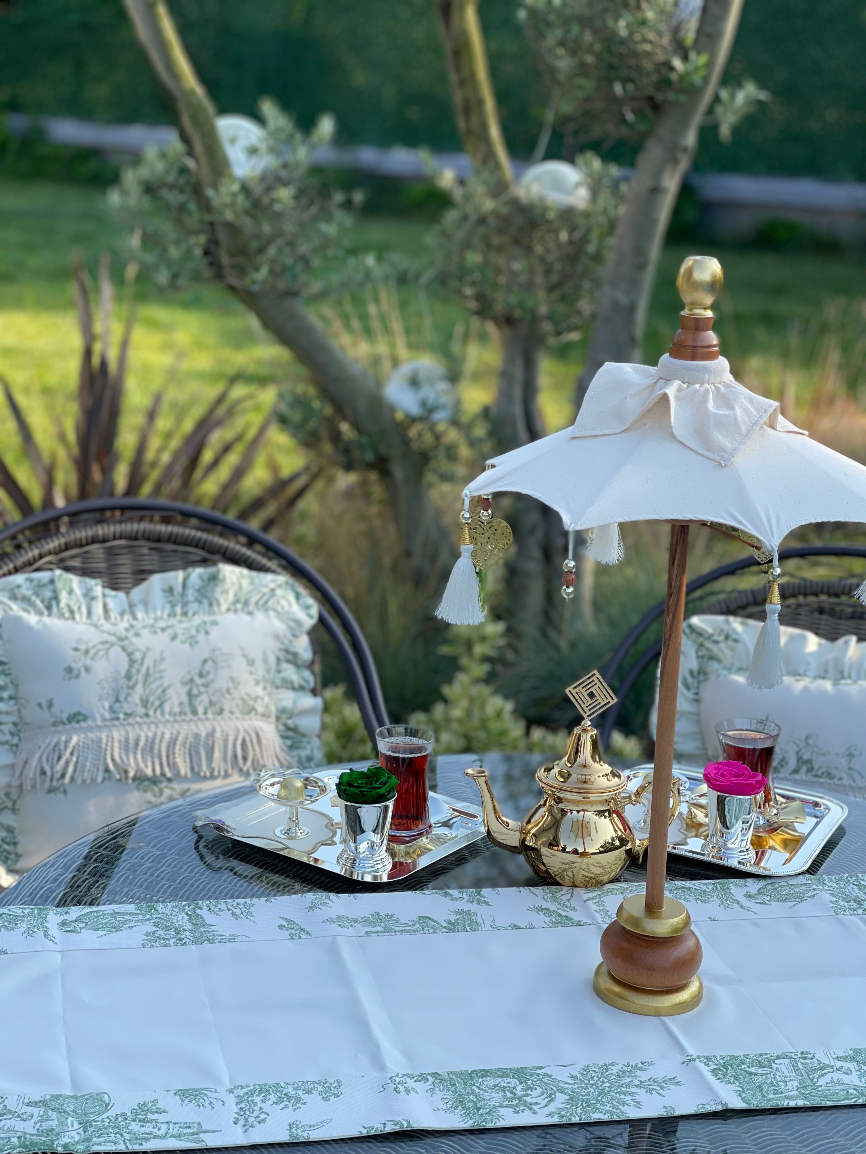 İTALYAN ESİNTİSİ FIRFIRLI KIRLENT - YEŞİL