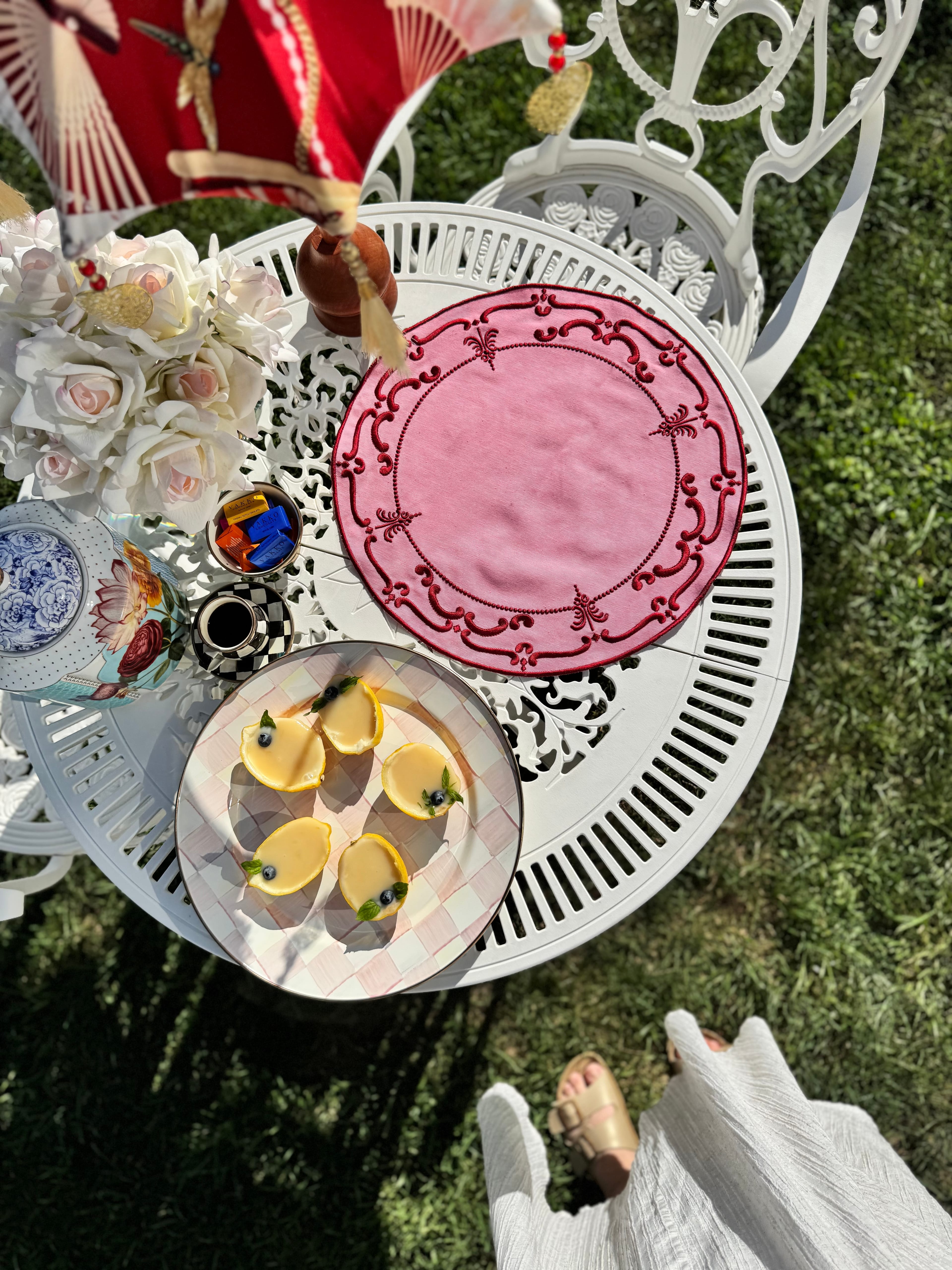 FİORE Dİ TAVOLA AMERİKAN SERVİS - PEMBE