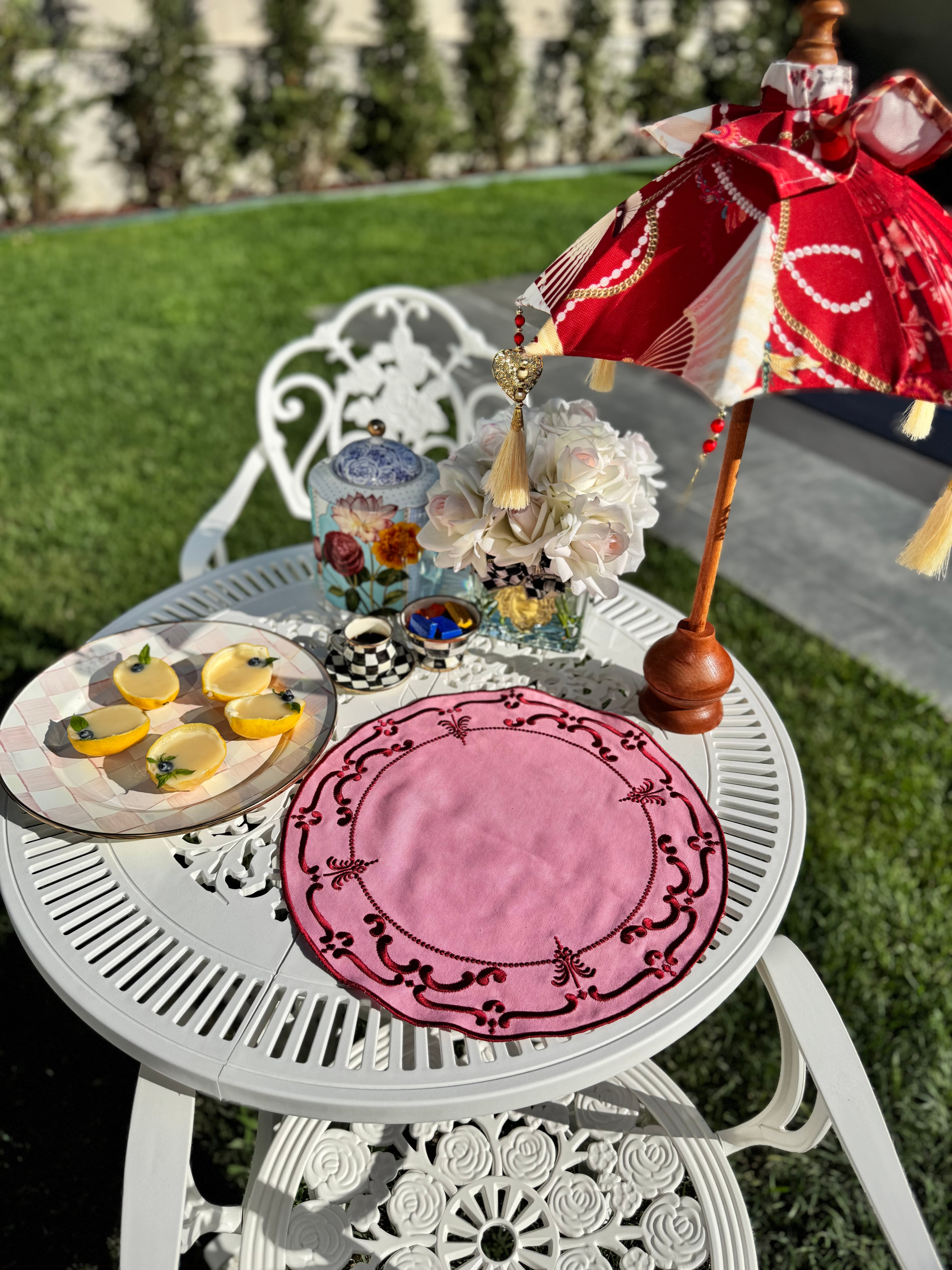 FİORE Dİ TAVOLA AMERİKAN SERVİS - PEMBE
