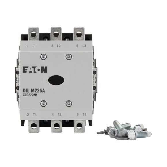 139547 DILM225A/22(RAC240) - Contactor, 380 V 400 V 110 kW, 2 N/O, 2 NC, RAC 240: 190 - 240 V 50/60 Hz, AC operation, Screw connection