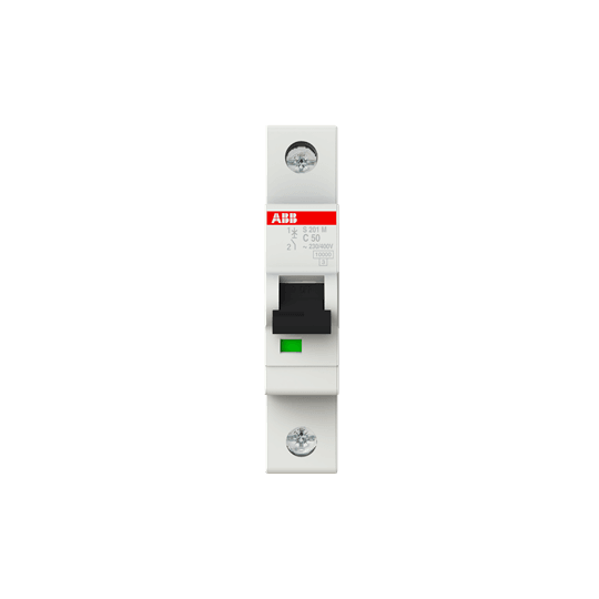 2CDS271001R0504 S201M-C50 Miniature Circuit Breaker - 1P - C - 50 A