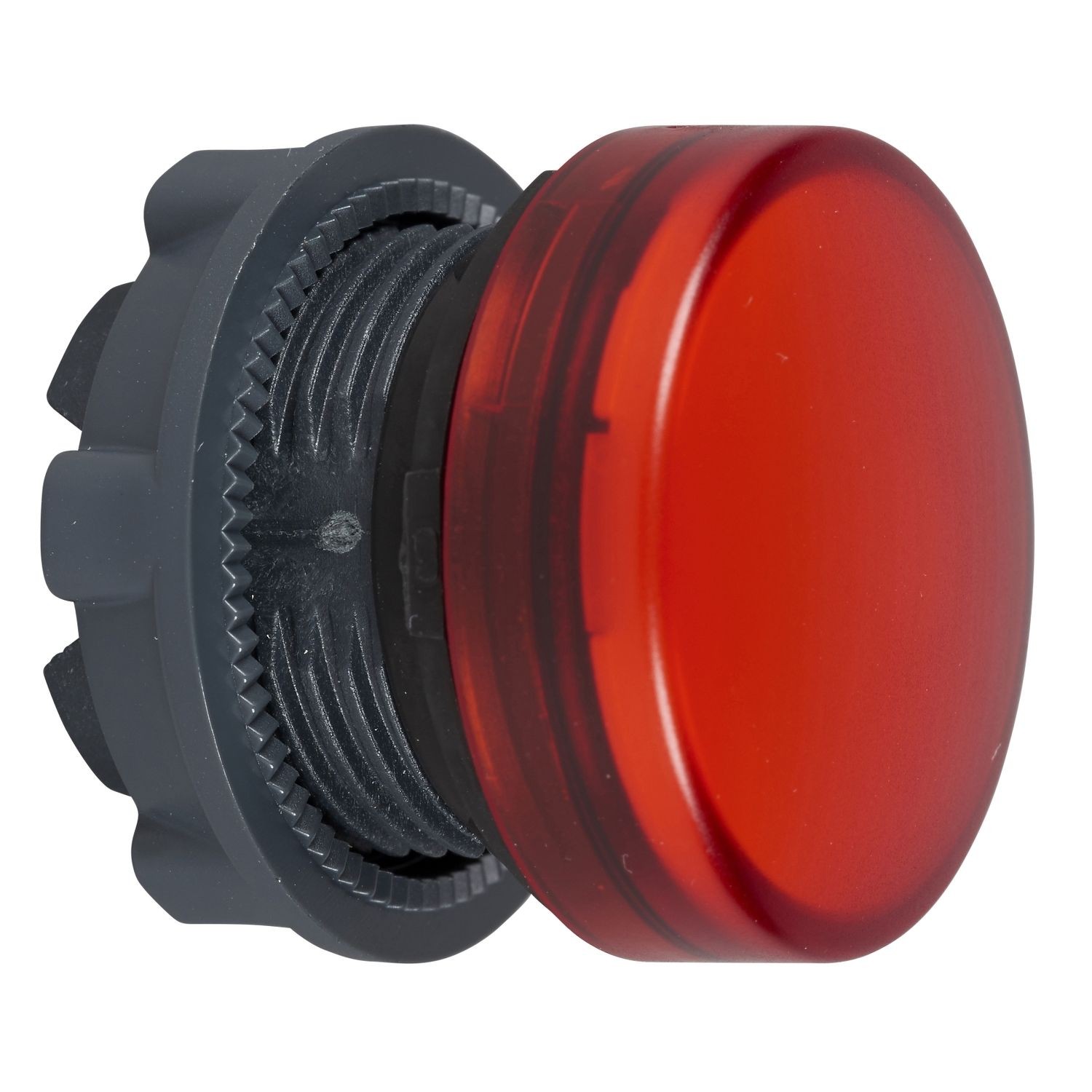 ZB5AV04 Head for pilot light, Harmony XB5, plastic, red, 22mm, plain lens, BA9s base fitting