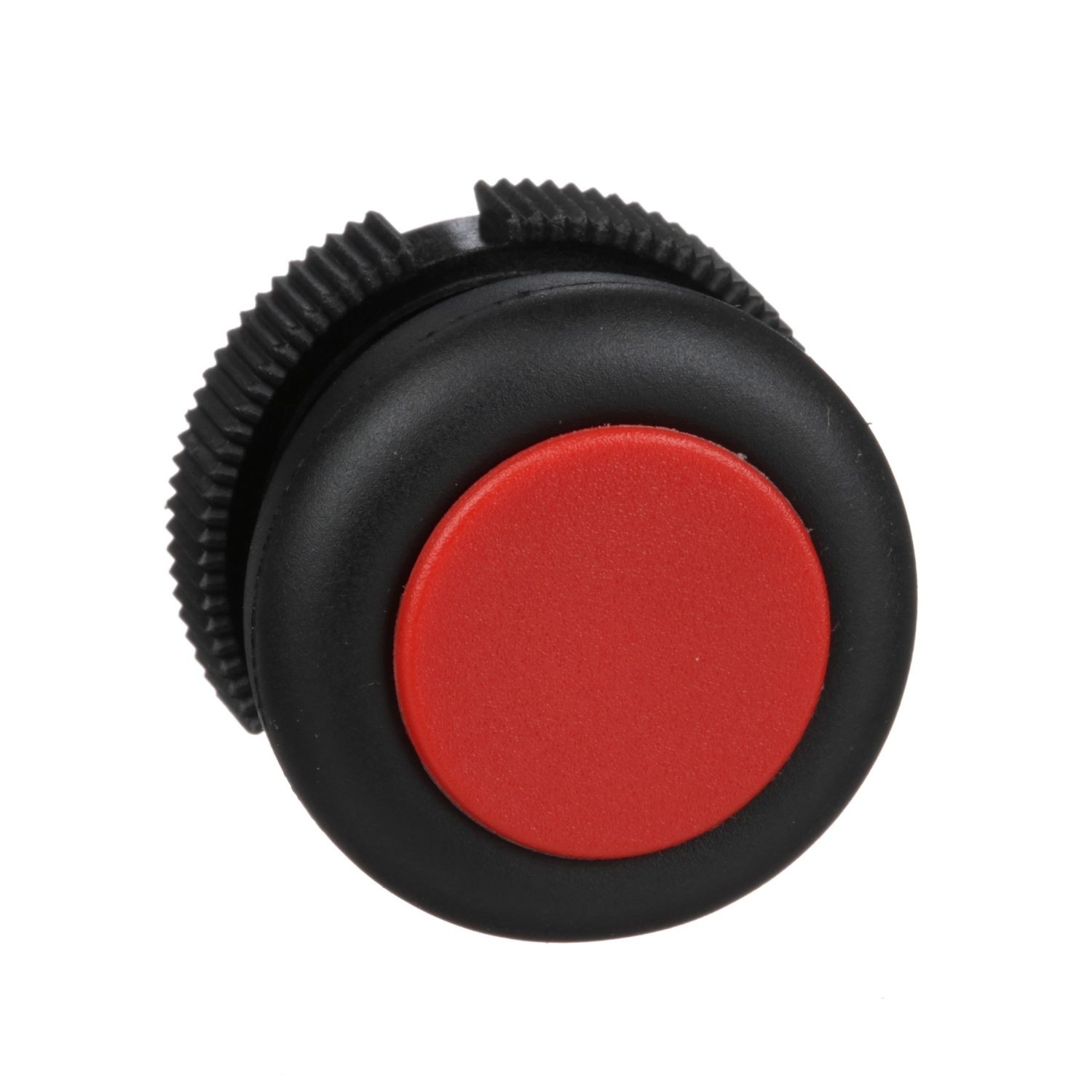 XACA9414 Head for push button, Harmony XAC, plastic, red, booted, spring return